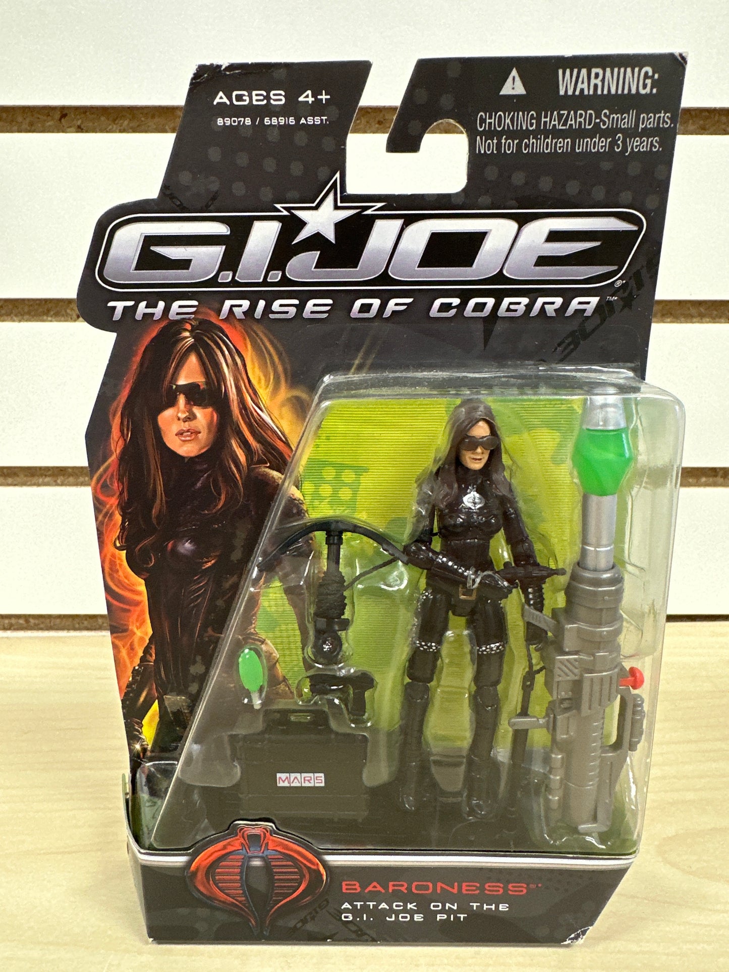 Baroness GI Joe Movie Rise of the Cobra Sealed Acrion Figure Toy