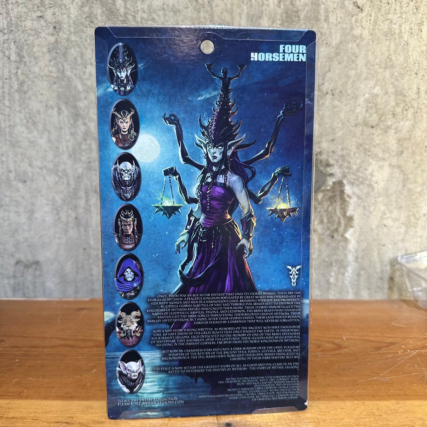 Four Horsemen Mythic Legions Lord Bardric Autumnborn