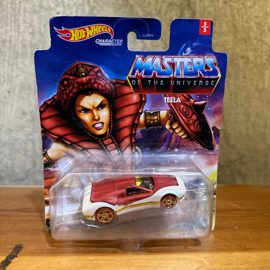 Teela MOTU Hot Wheels Character Cars MOC