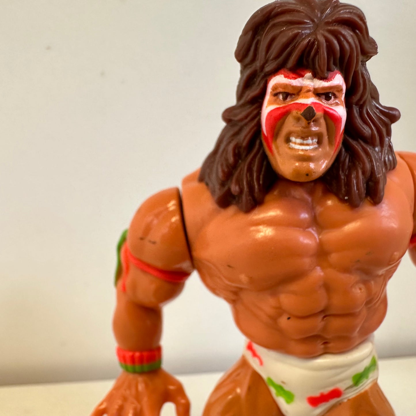 WWF Hasbro Ultimate Warrior Wrestling Action Figure Toy WWE