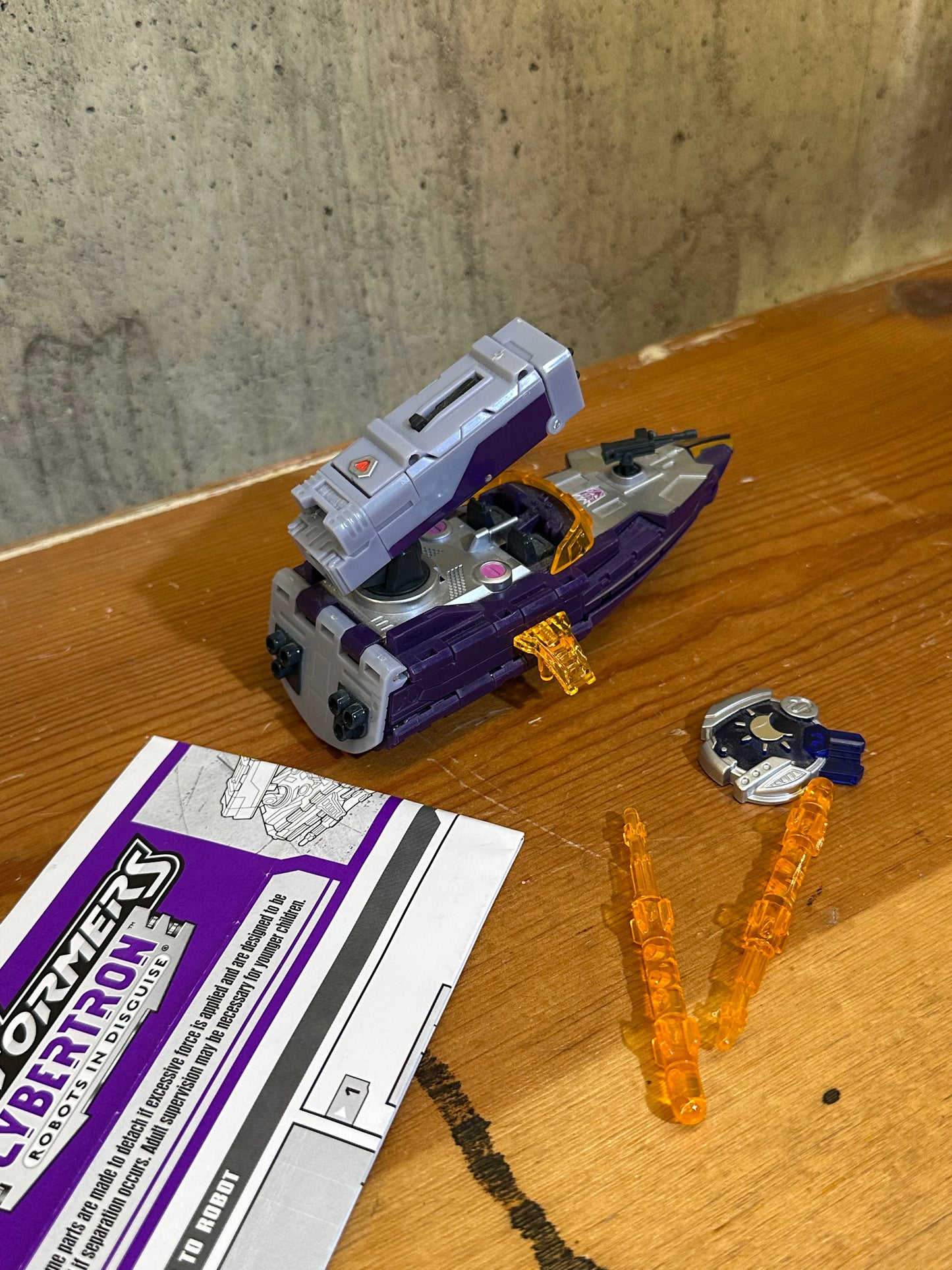 Thunderblast 100% Complete Deluxe Cybertron Transformers