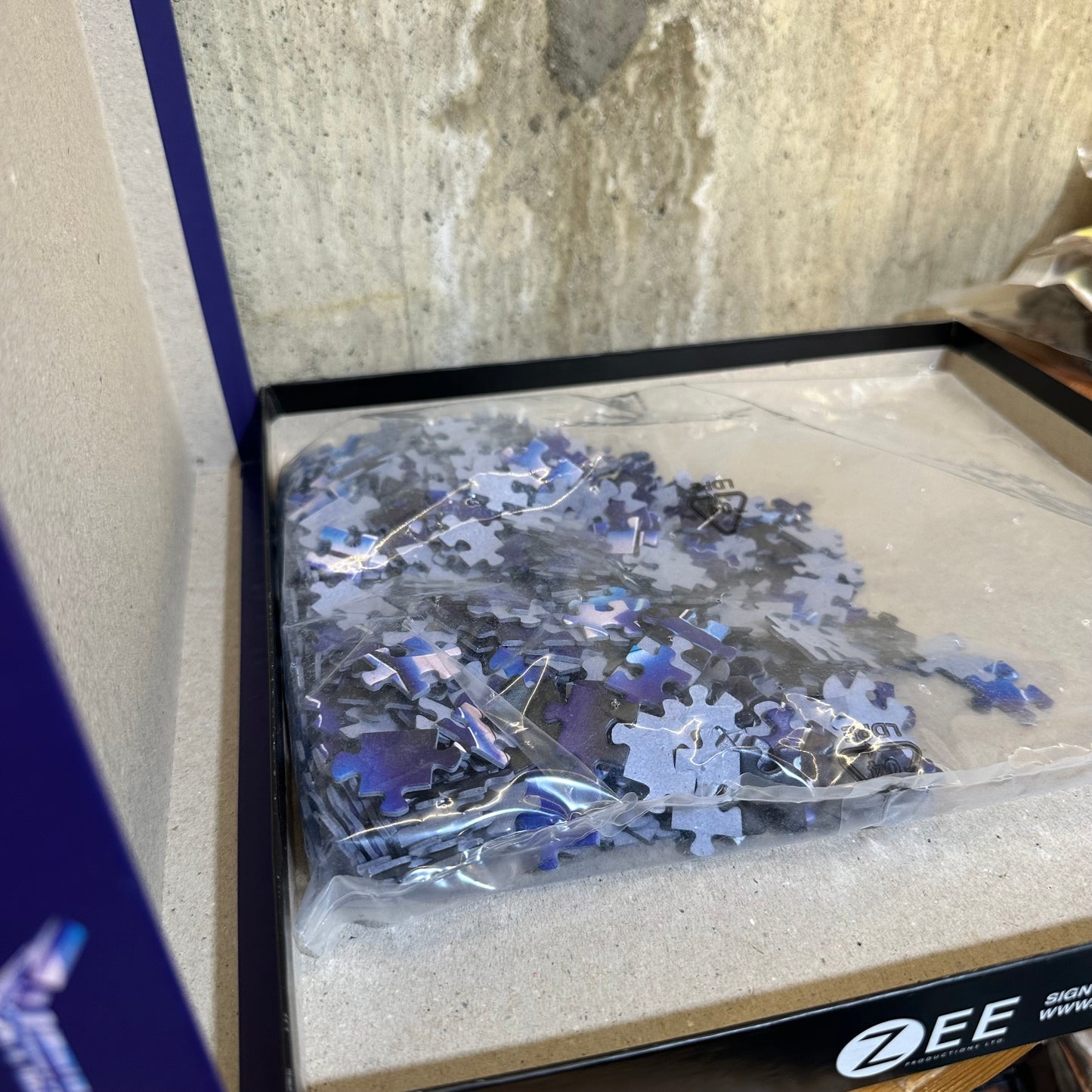 Ride the Lightning Metallica 500 Piece Puzzle Open Box Sealed Bag