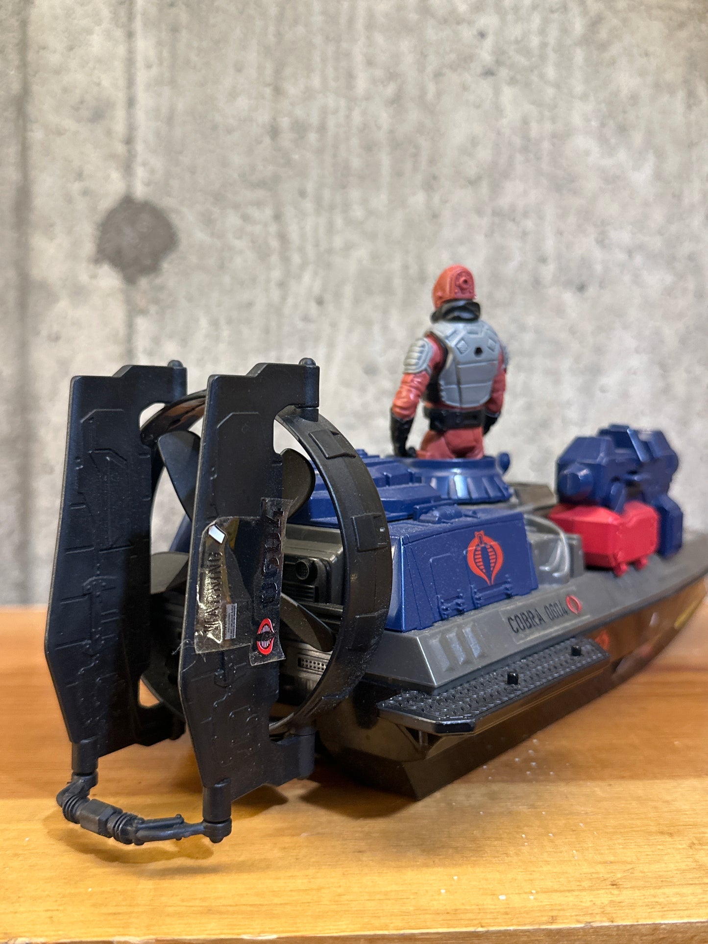 Fangboat GI Joe Retaliation Boat 3.75” Action Figure Toy Vehicle Incomplete 2012
