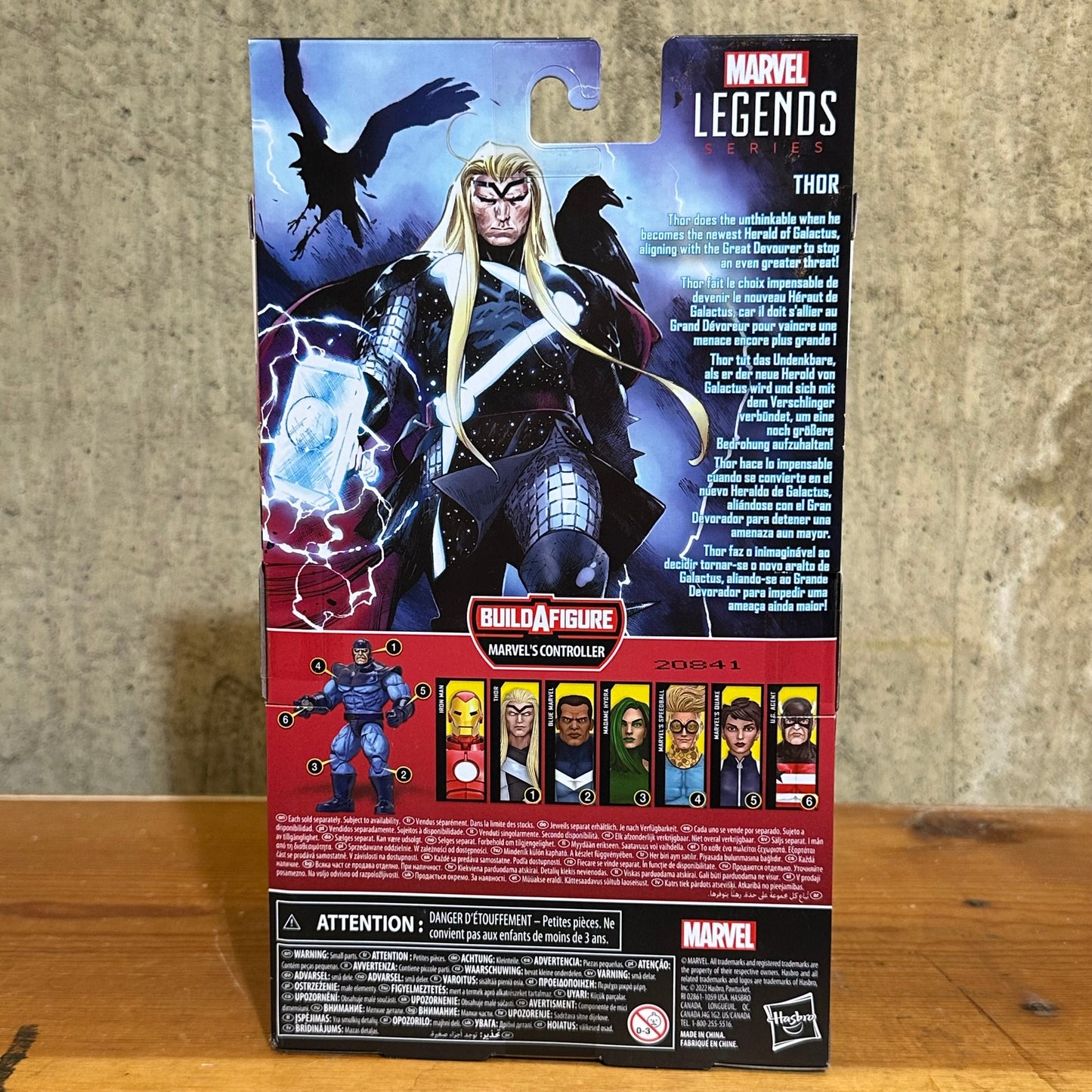 Thor Sealed Marvel Legends Controller Wave 6” Action Figure Toy