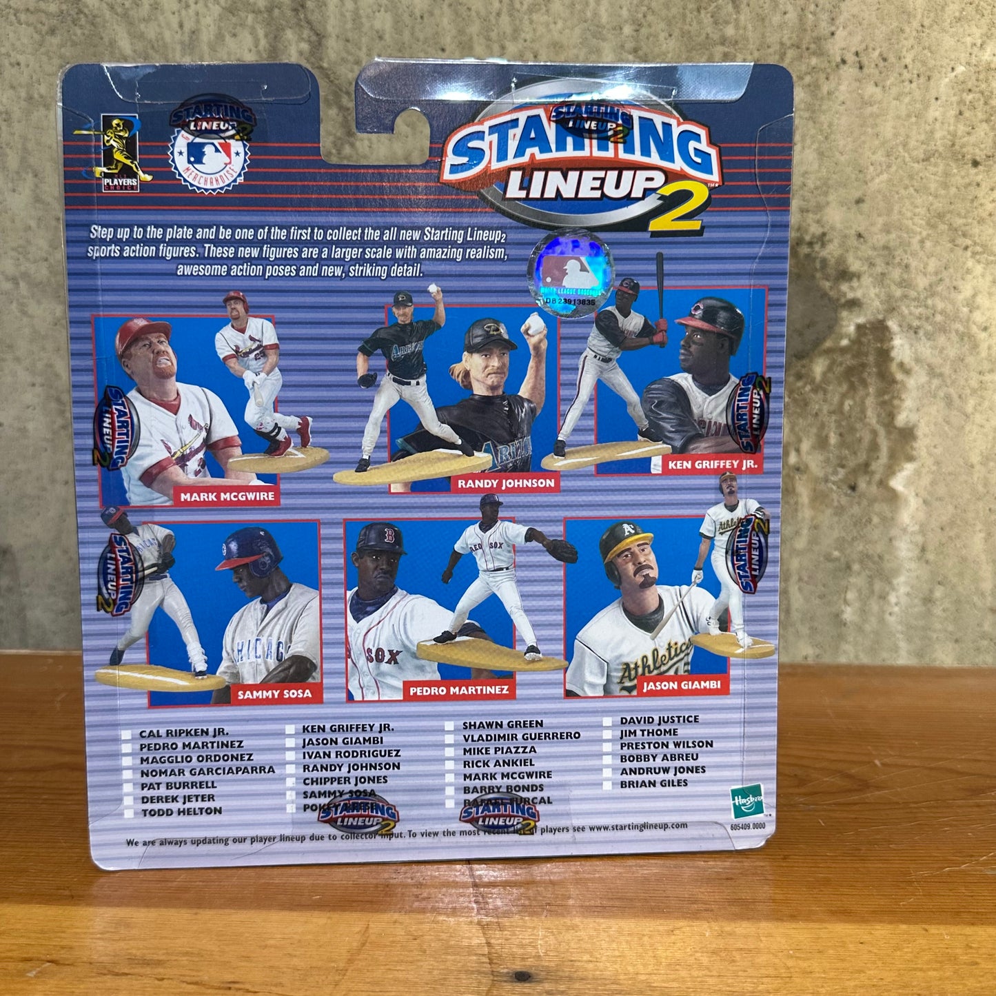 Alex Rodriguez Texas Rangers Starting Lineup 2 Sealed Action Figure MLB Baseball