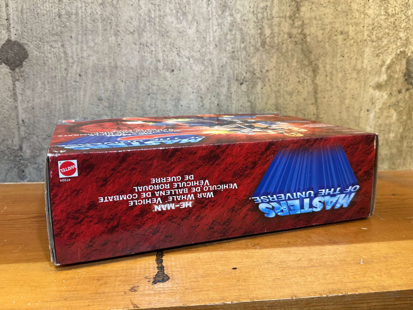 Masters Of The Universe 200x HE-MAN WAR WHALE Vehicle MOTU 2002 NEW Sealed