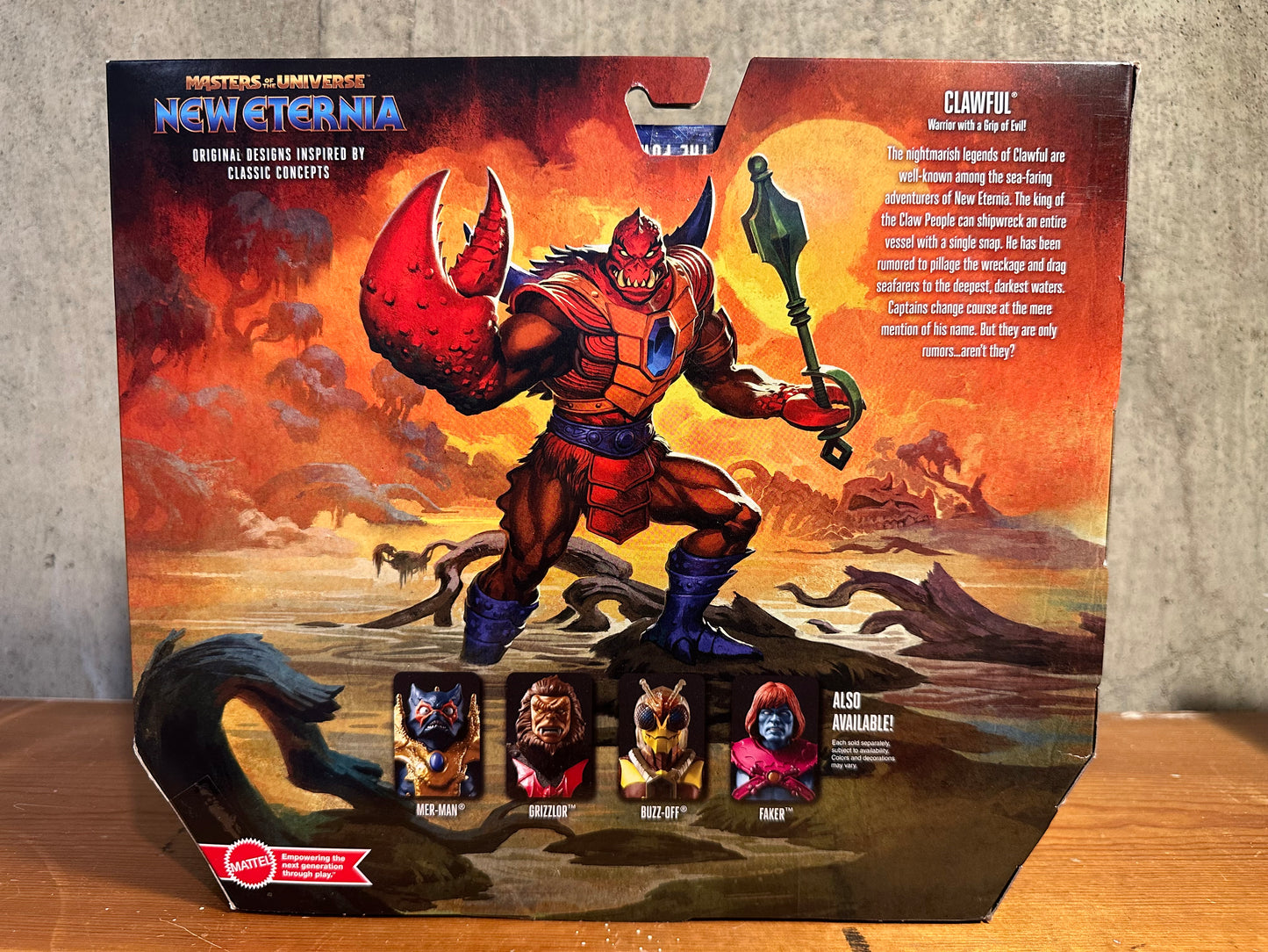 Clawful MOTU Masterverse New Eternia Deluxe Action Figure Toy Sealed