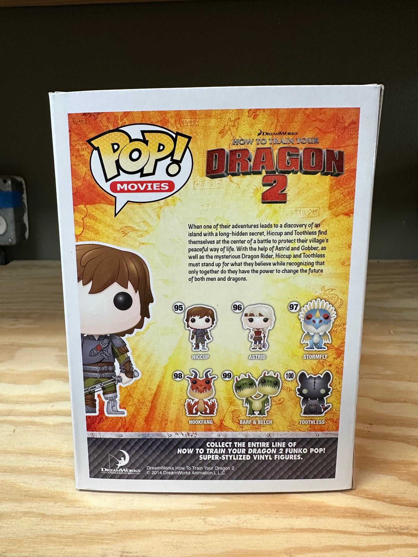 Hiccup How to Train your Dragon 2 Funko Pop Vinyl Figure