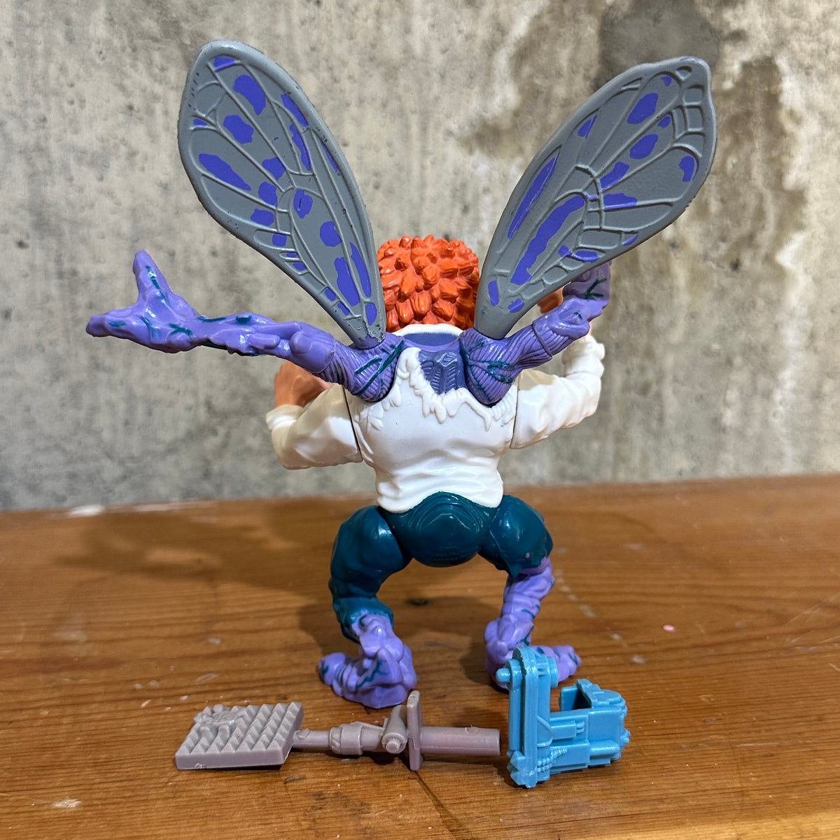 Baxter Stockman Complete 1989 TMNT Vintage Ninja Turtles Action Figure Toy