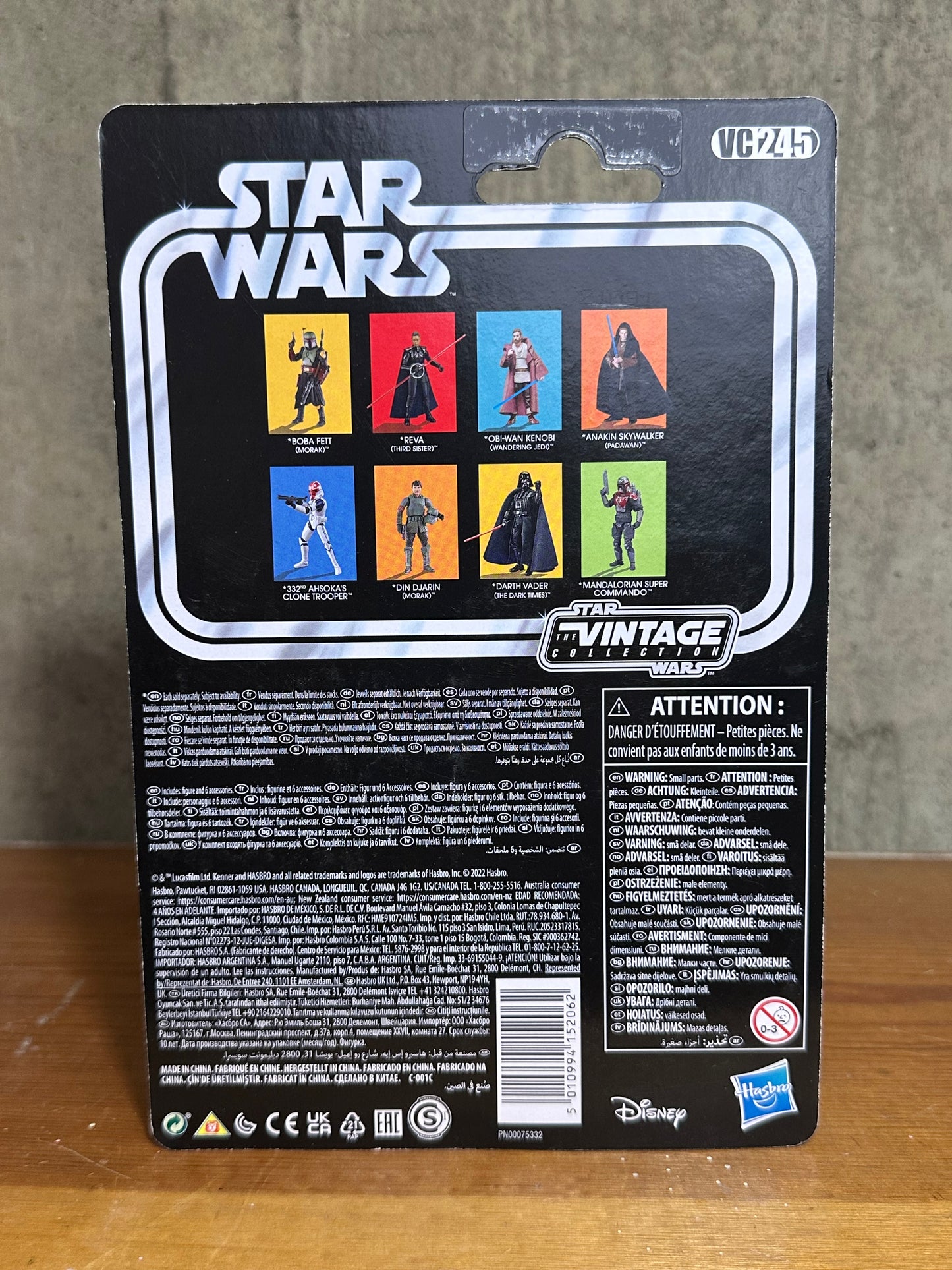 Obi Wan Kenobi Wandering Jedi Star Wars Vintage Collection 3.75” Action Figure Toy