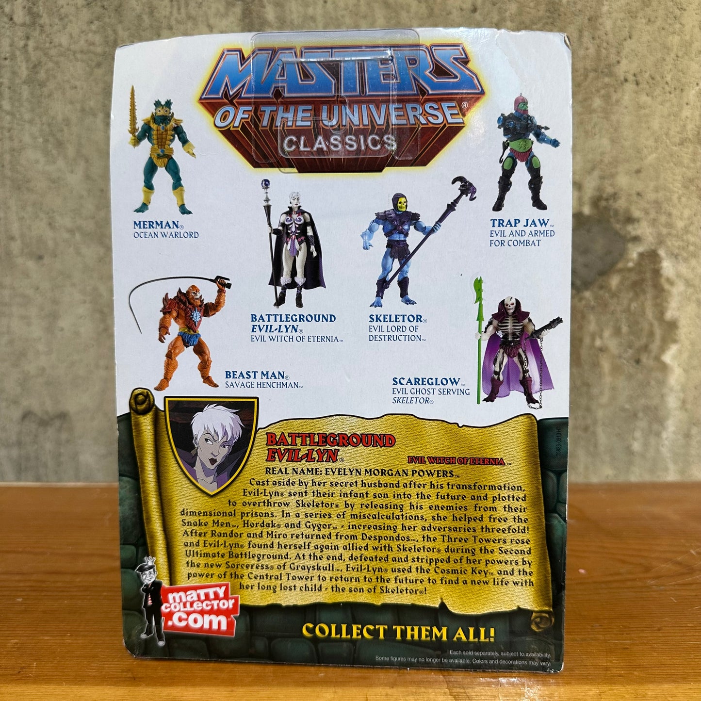 Evil-Lyn MOTU Classics Battleground Evil Witch of Eternia Sealed Action Figure Toy