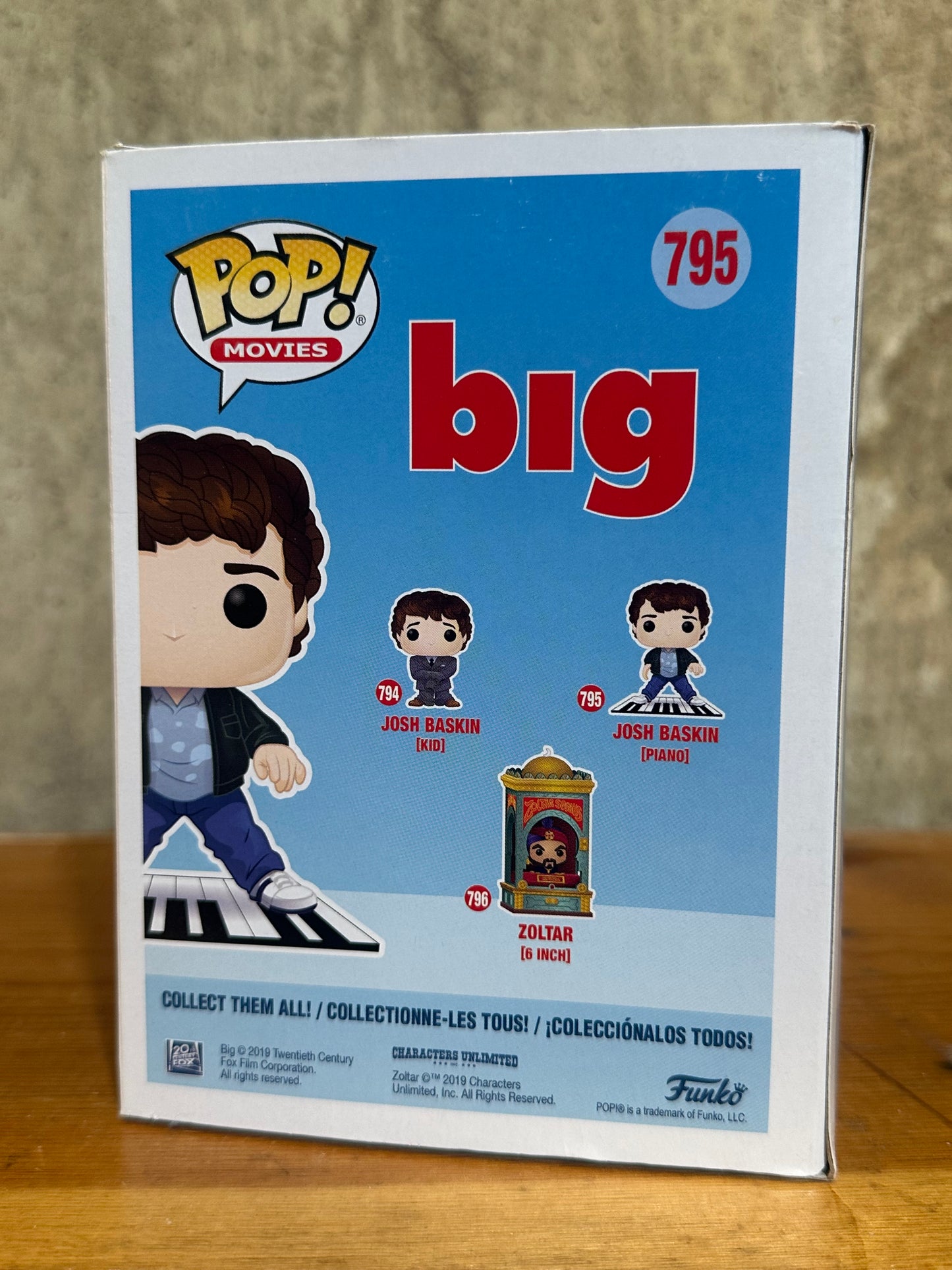 Josh Baskin Big Funko Pop 795