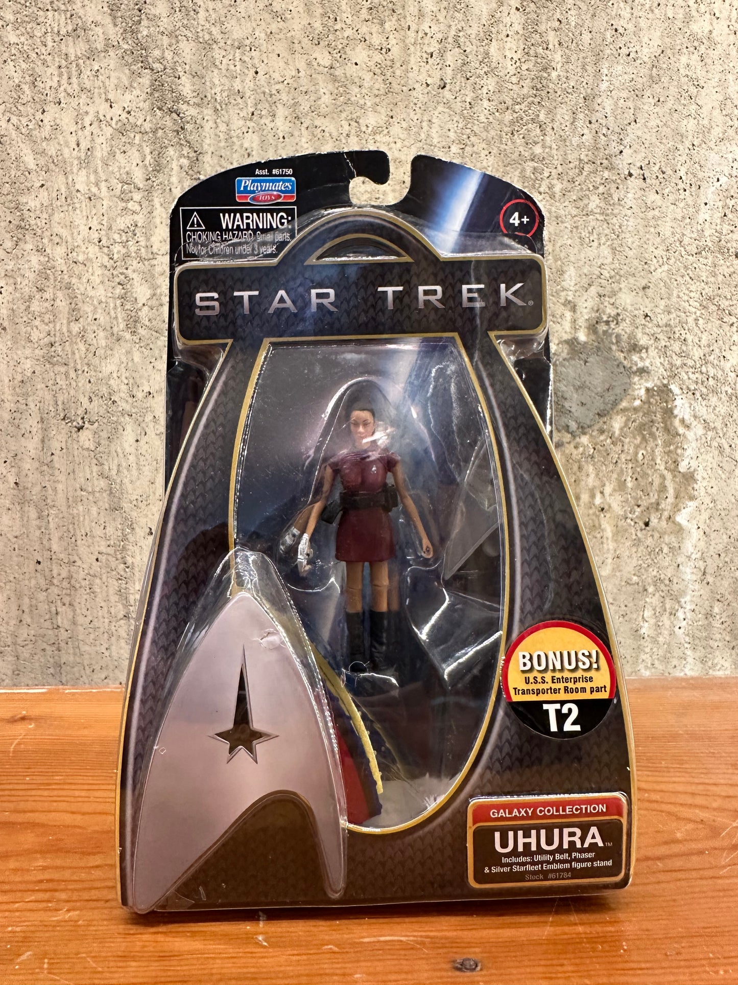 Uhura Star Trek Movie Galaxy Collection 4” Action Figure Toy Sealed