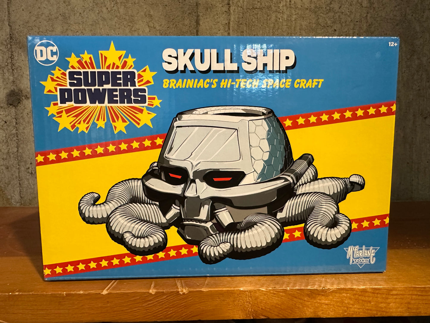 Skull Ship Super Powers DC Comics Sealed Brainiac’s Space Craft