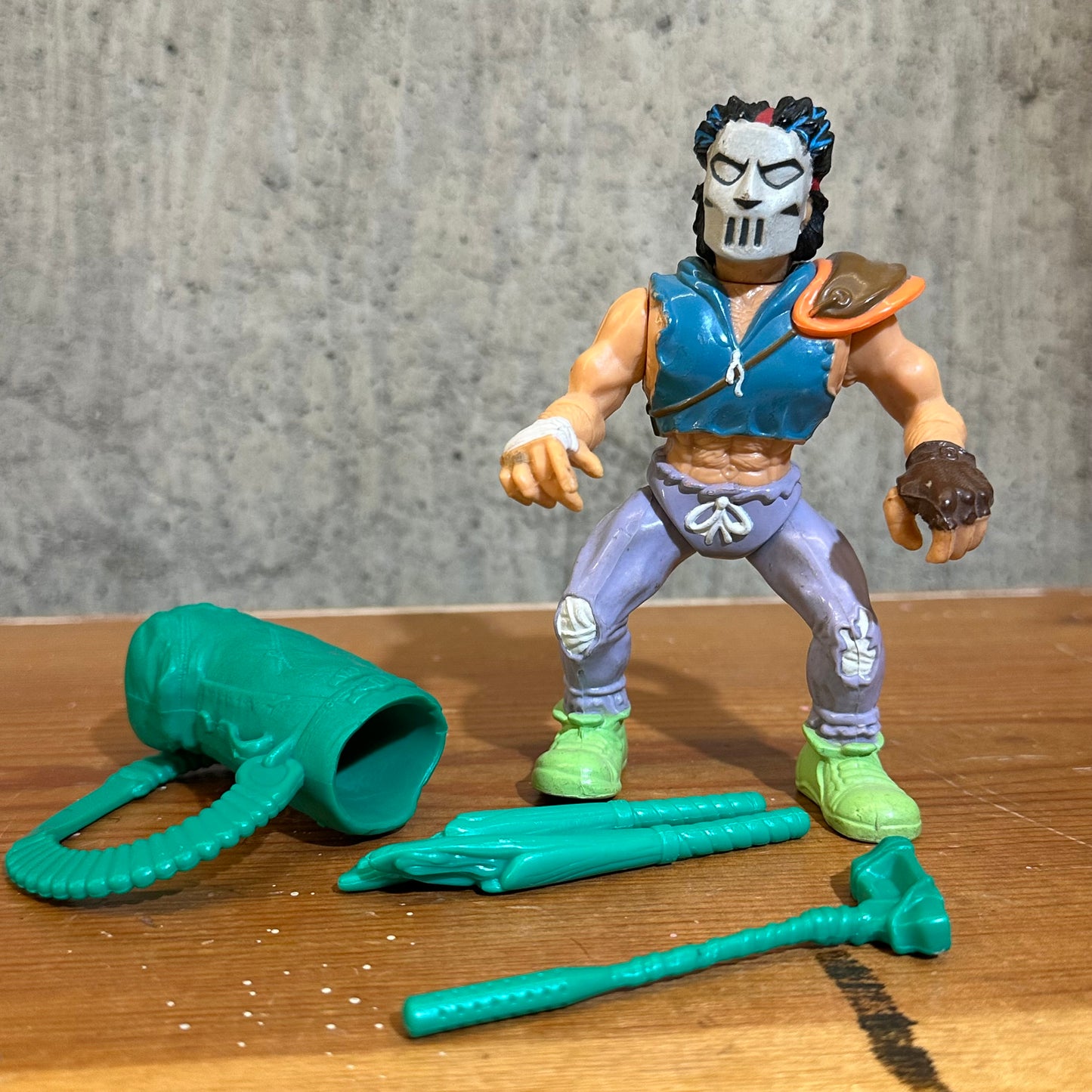 Casey Jones 1989 TMNT Complete Vintage Action Toy