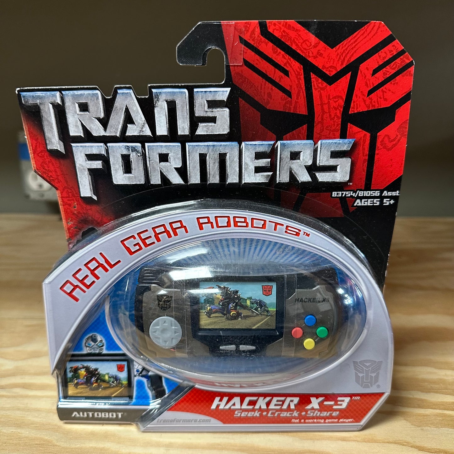 Transformers Movie Hacker X-3 Real Gear Robots Action Figure Toy Autobot