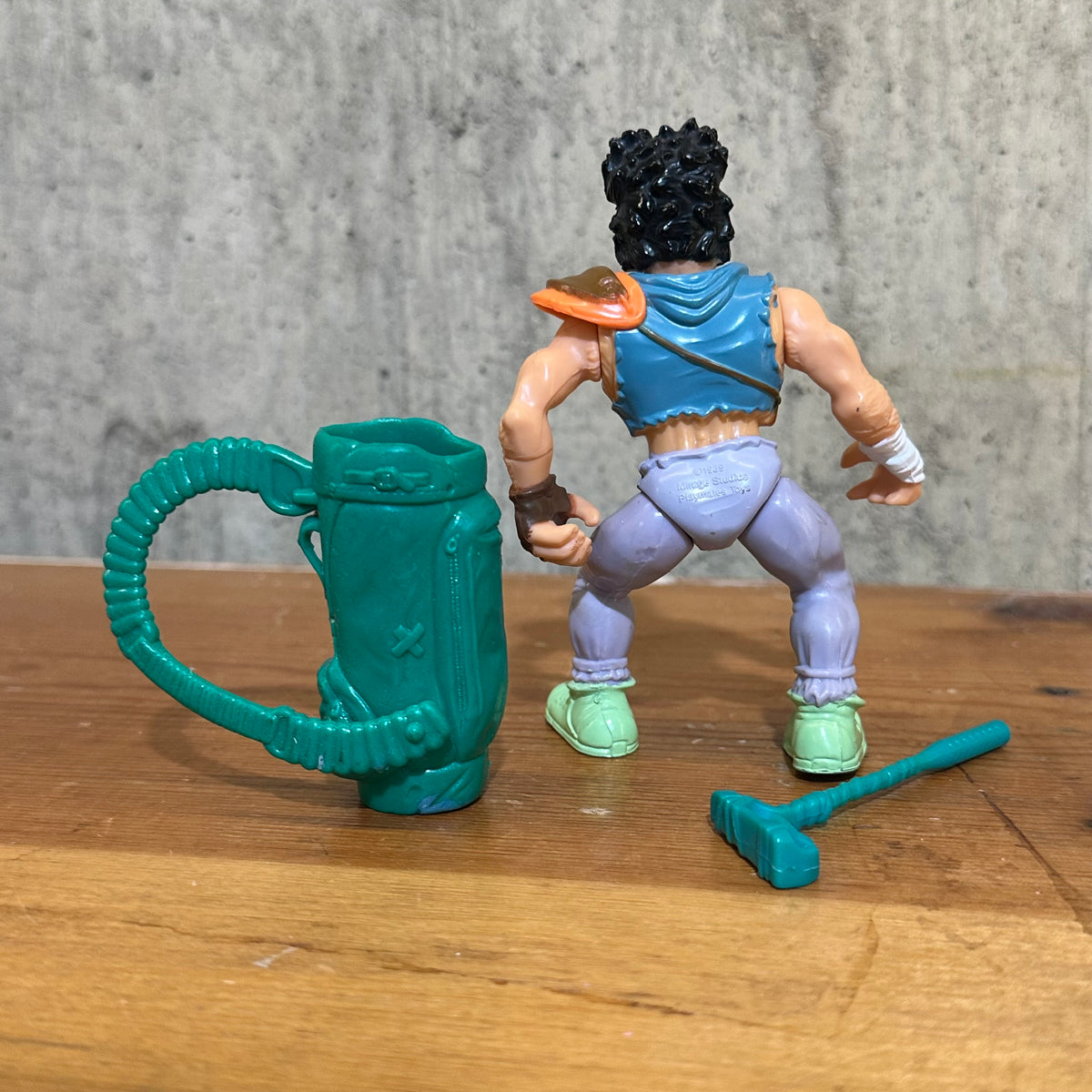 Casey Jones incomplete TMNT Ninja Turtles action figure 1989