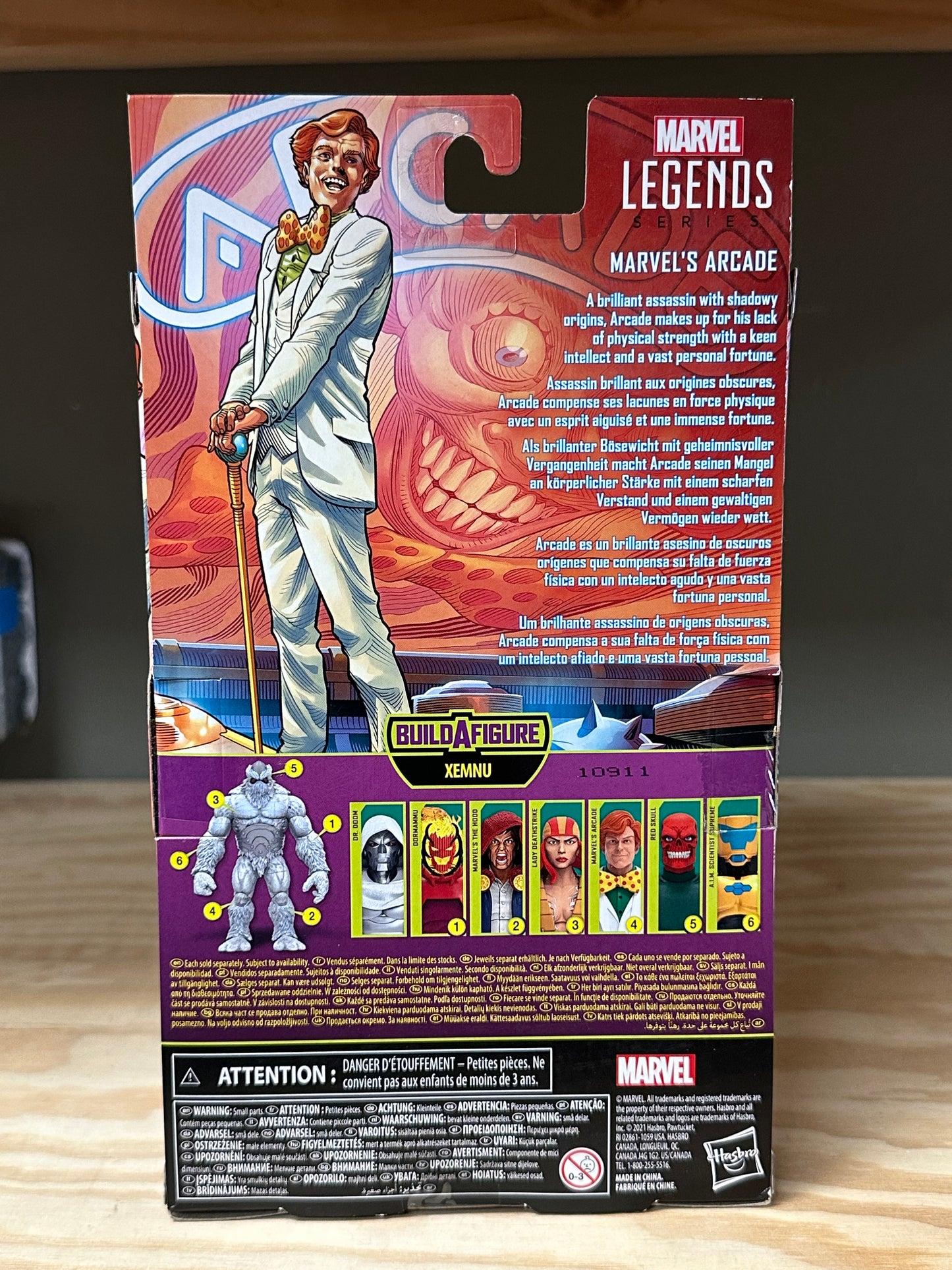 Marvel Legends Arcade Sealed Action Figure Toy Xemnu Wave