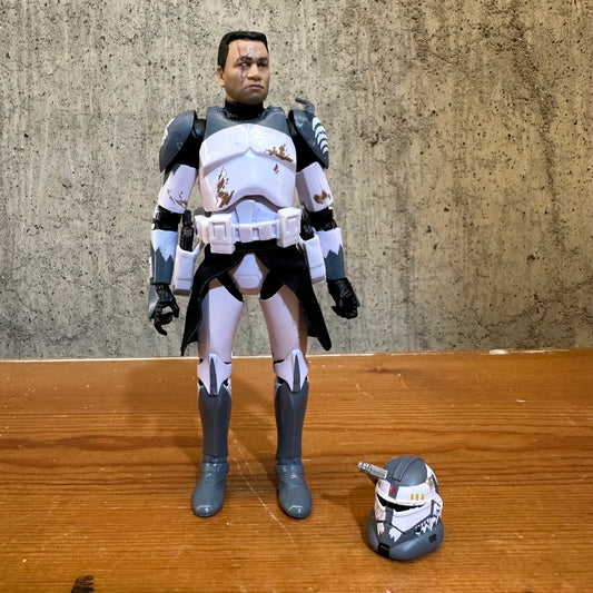 Star Wars Black Series CLONE COMMANDER WOLFFE 6" Clone Wars Action Figure Hasbro