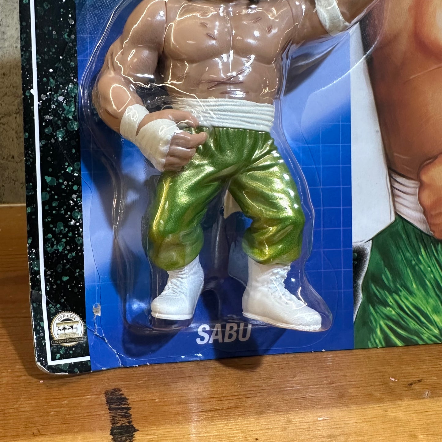 Sabu Heels and Faces GREEN Zombie Sailor ZST Figure WWE WWF ECW AEW Hasbro
