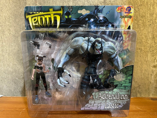 The Tenth Adrenalynn & Lastic ReSaurus Action Figures 1999 Comic