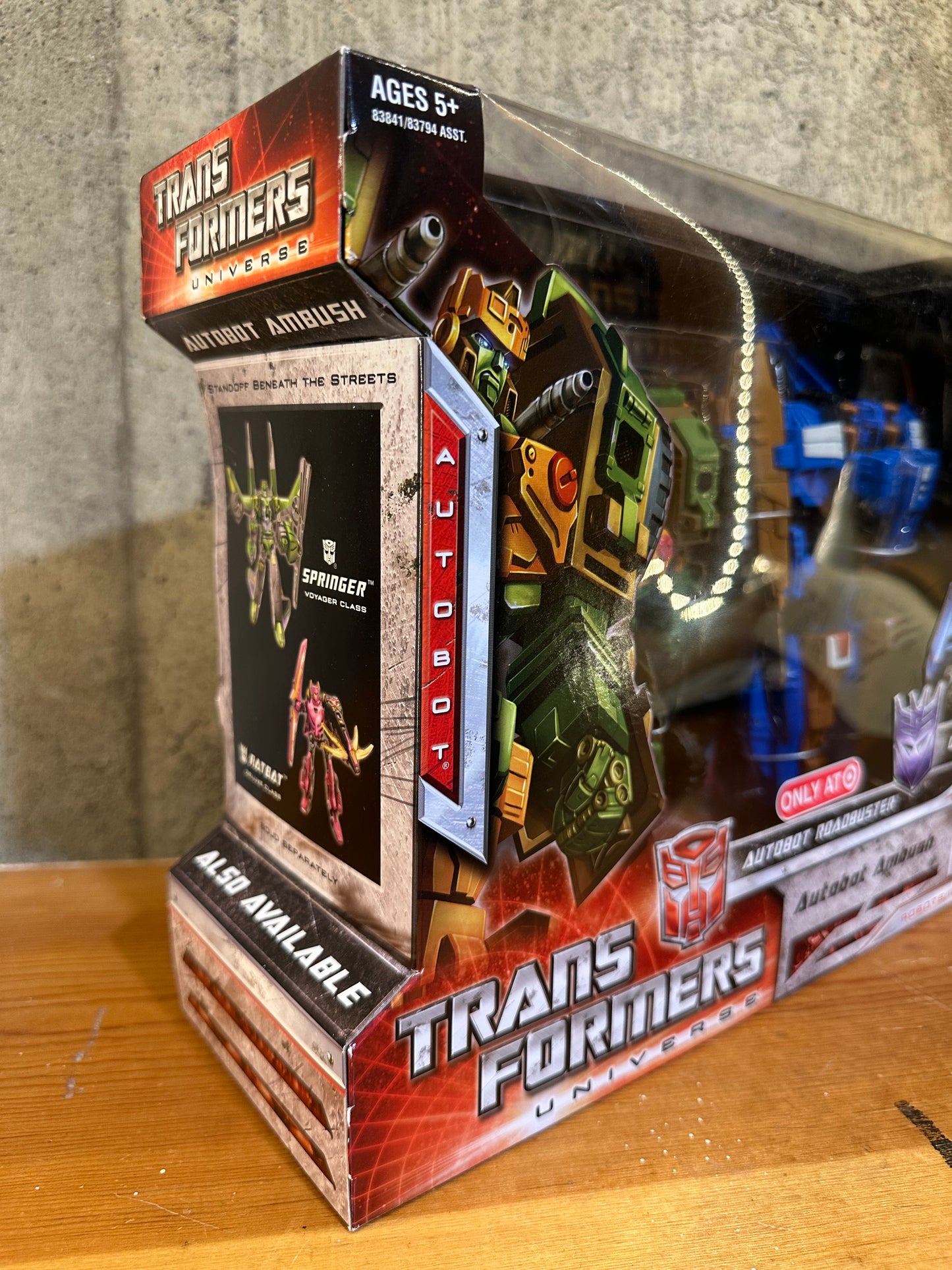 Roadbuster and Dirge Transformers Exclusive AutoBot Autobot Ambush W/Comic SEALED