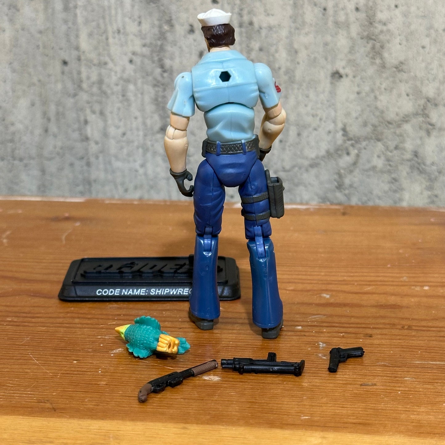 Shipwreck 25th Anniversary GI Joe Incomplete Action Figure Toy