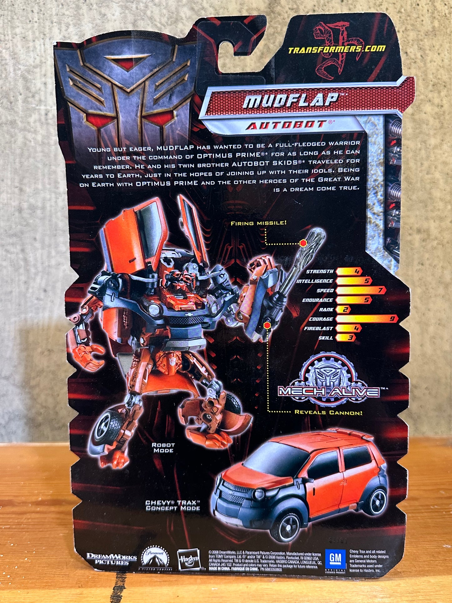 Mudflap Transformers ROTF Movie Action Figure Sealed MOC