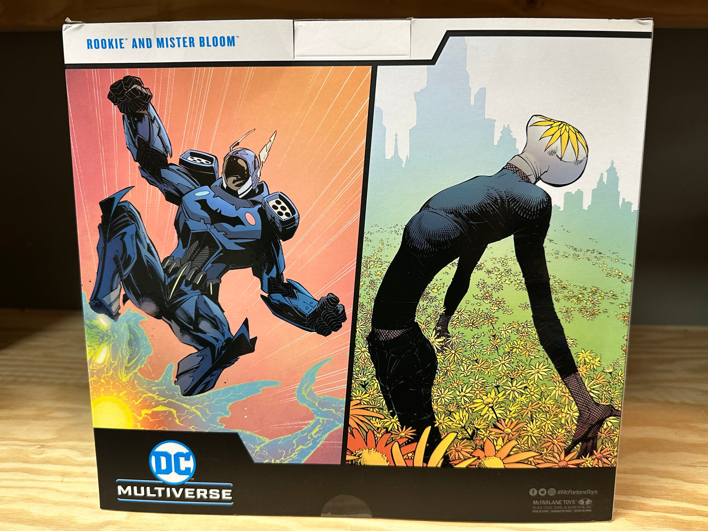 Rookie & Mister Bloom Sealed DC Comics Universe Action Figure Toy 2-Pack