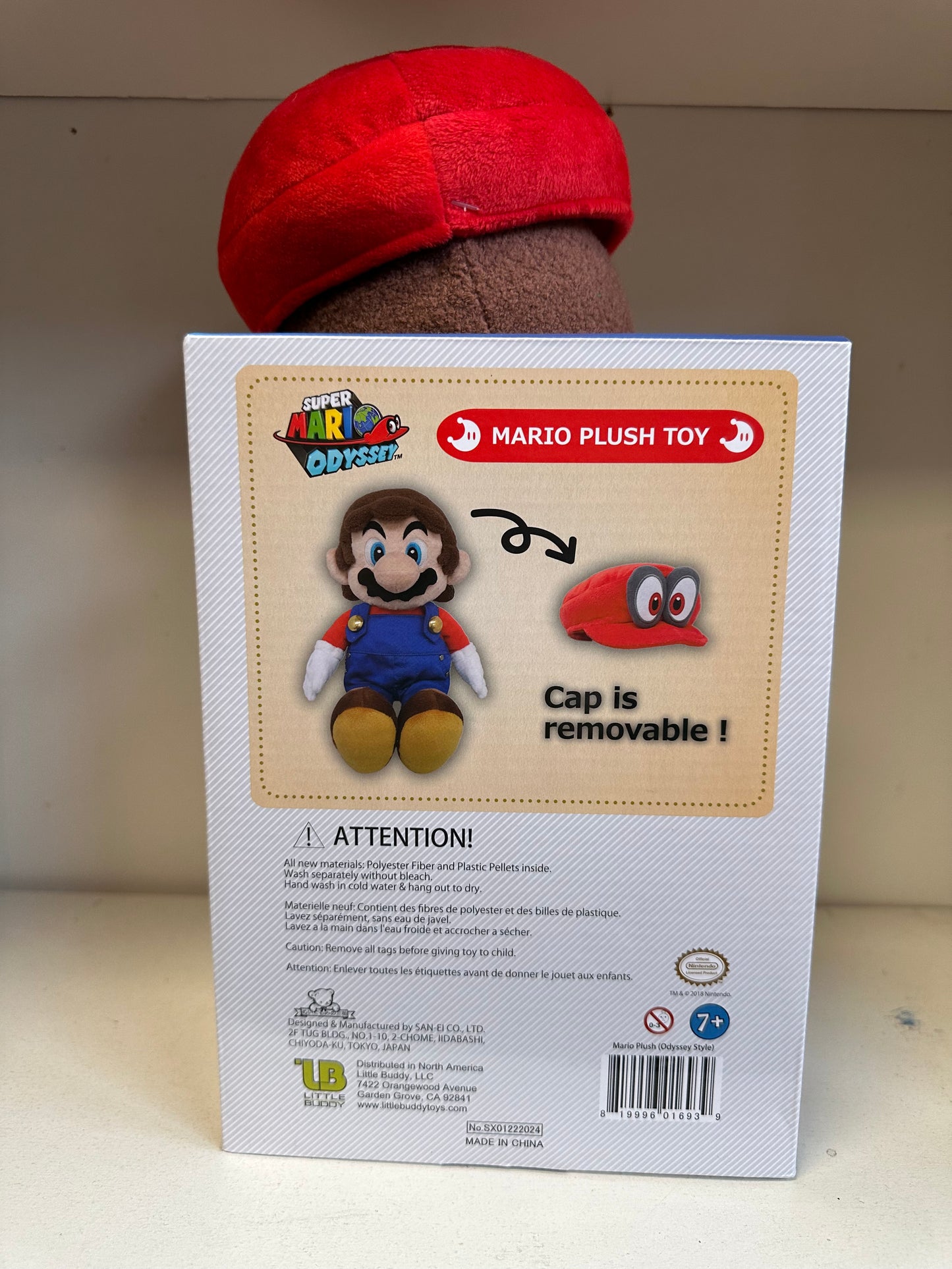 Mario Plush Toy Super Mario Odyssey brand new