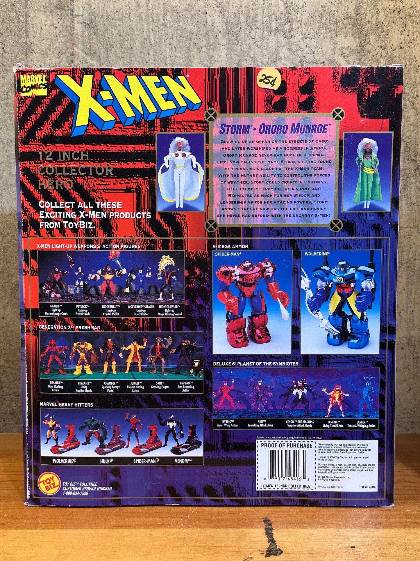 X-Men STORM Marvel Special Collectors Edition Hero 12" Doll Figure ToyBiz 1996