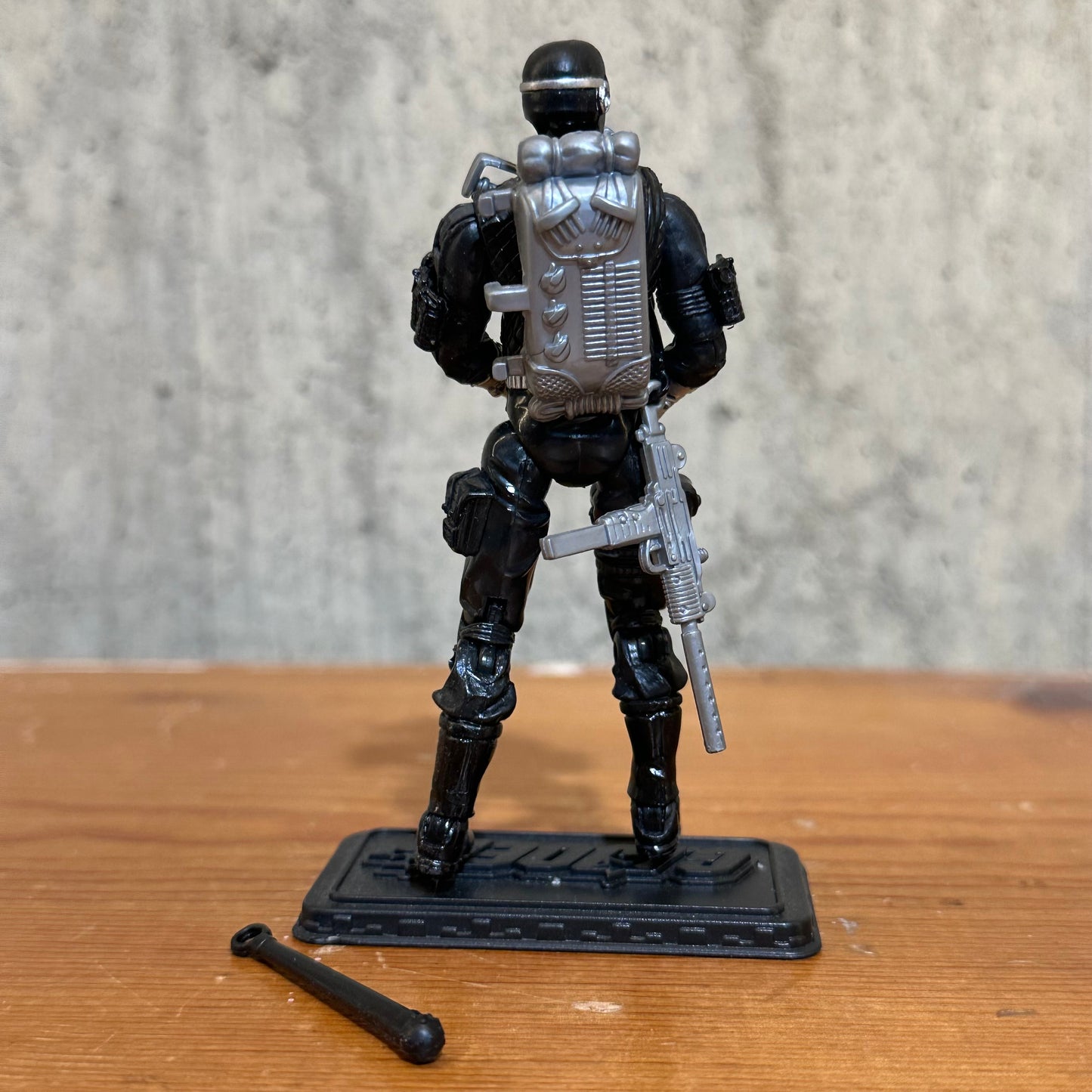 Snake Eyes 25th Anniversary GI Joe Incomplete Action Figure Toy