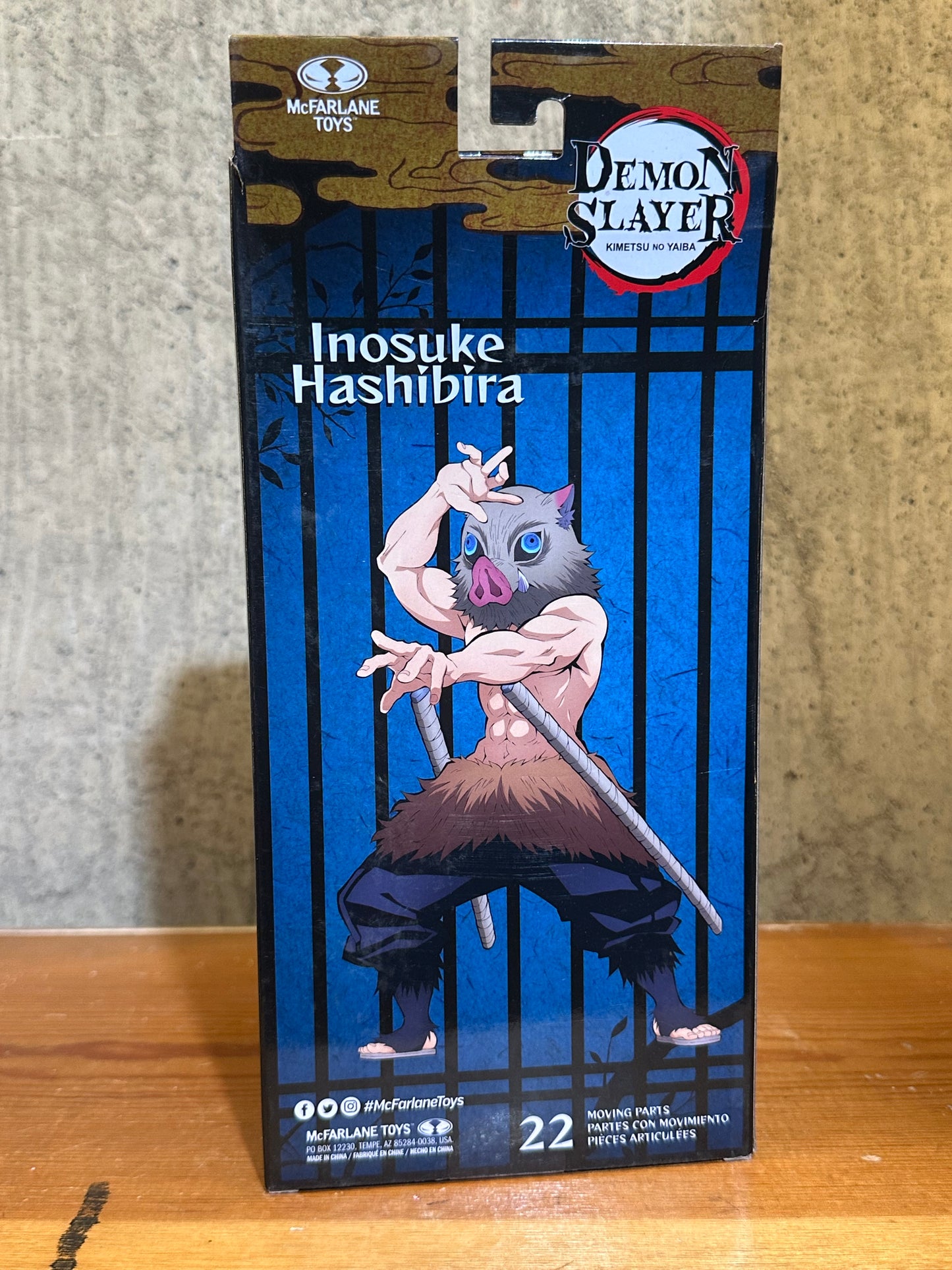 Demon Slayer Inosuke Hashibira McFarlane Toys Platinum Edition Sealed