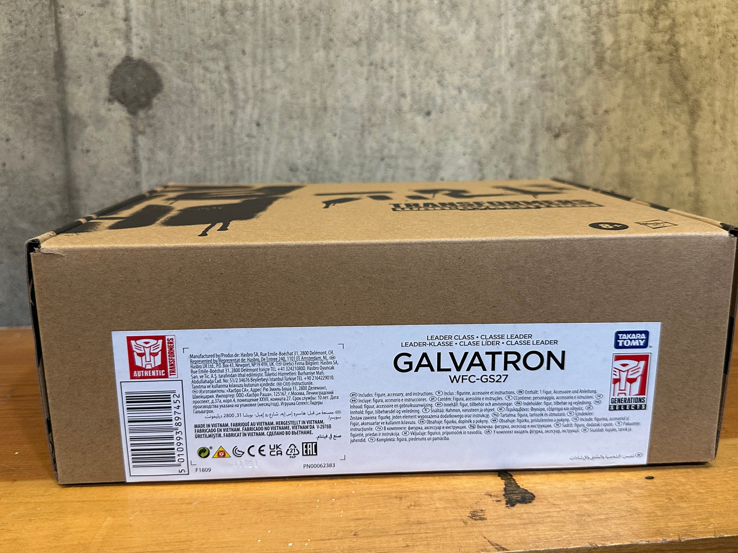 Galvatron Hasbro F1809 Transformers Generations Selects WFC-GS27 Figure Sealed Box