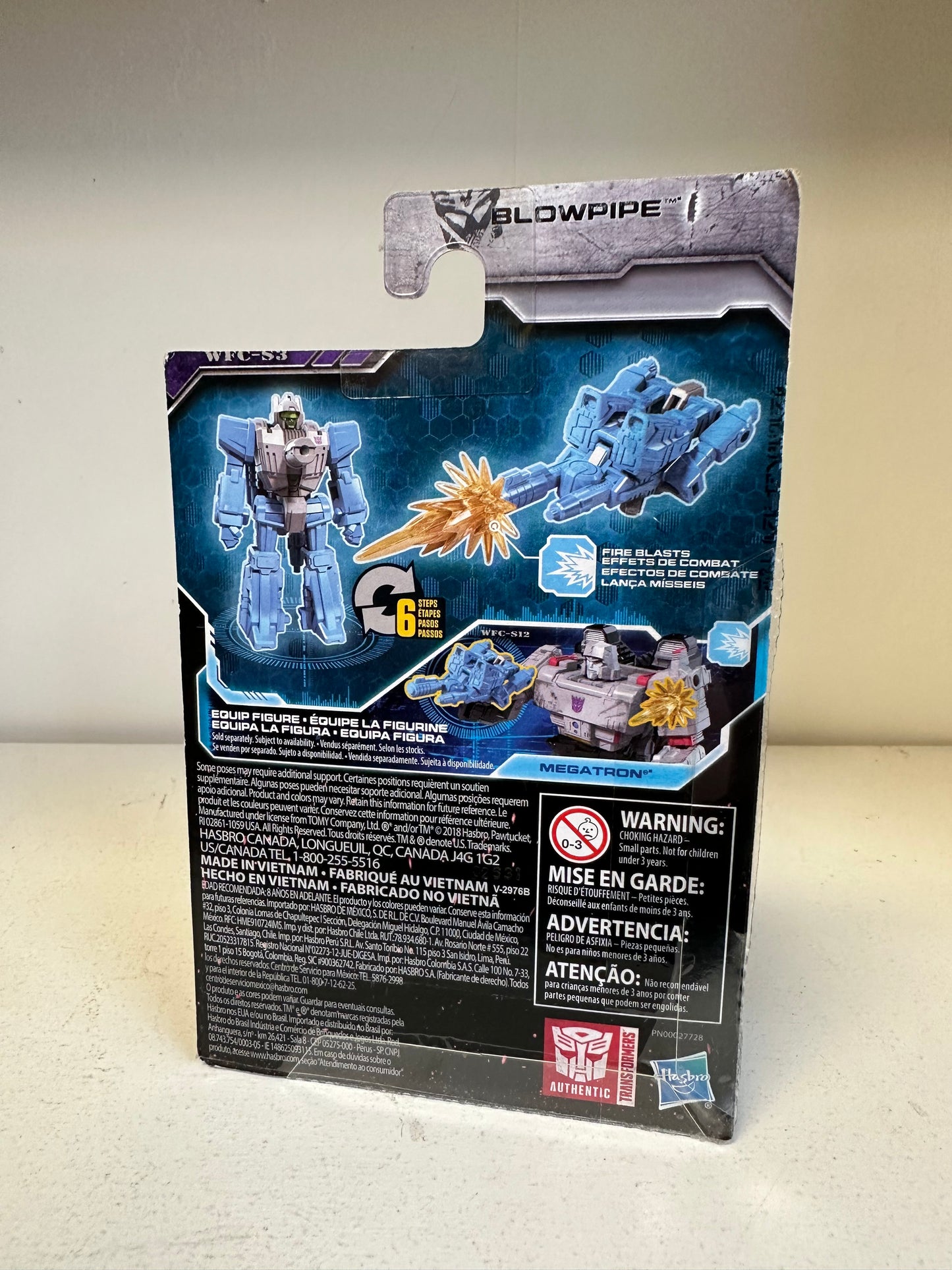 Blowpipe Transformers Siege WFC MOC Action Figure Toy Battle Masters