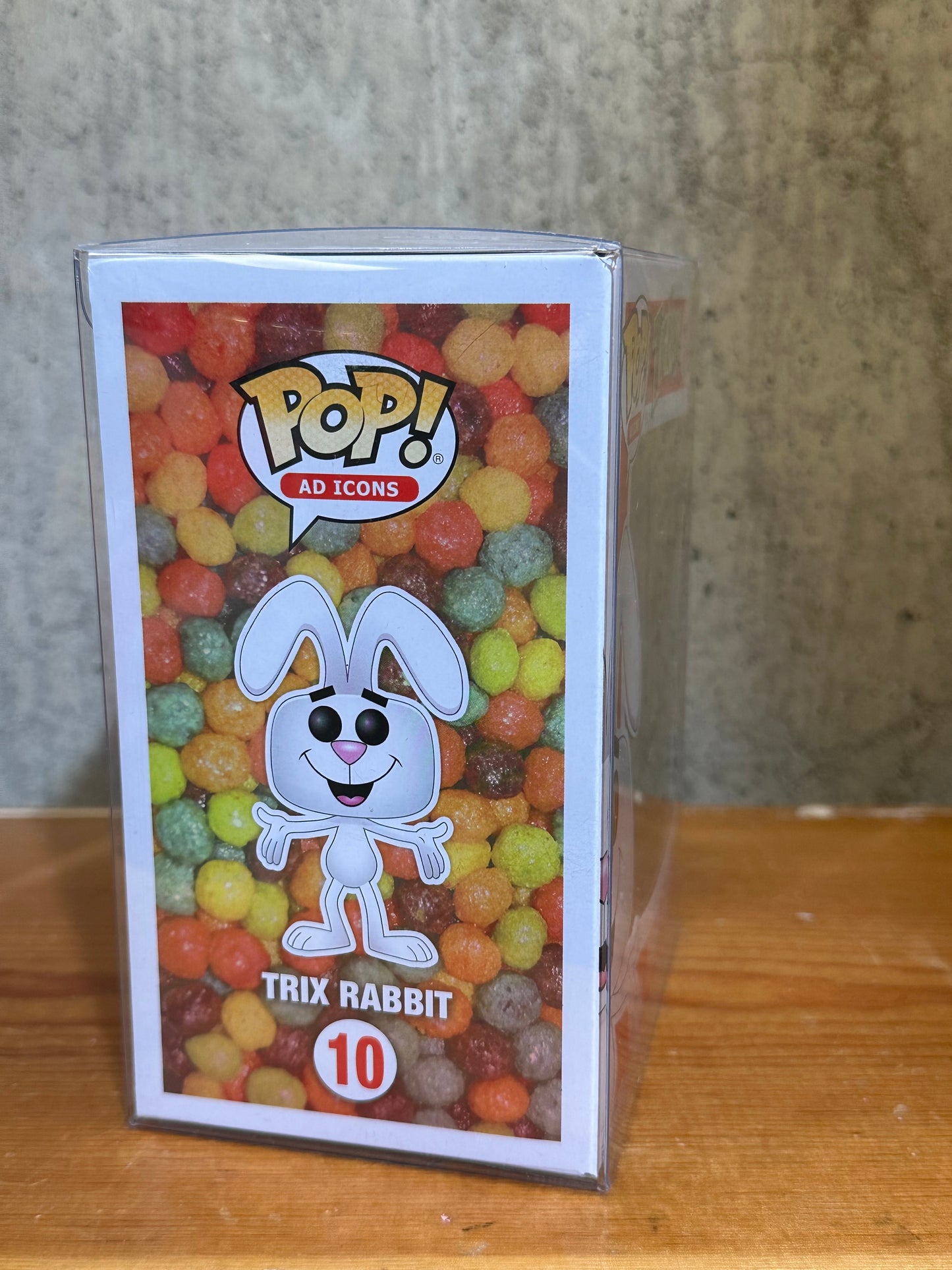 Funko Pop! Trix Rabbit #10 W/soft Protector New Cereal Ad Icons LE Fruity Grail