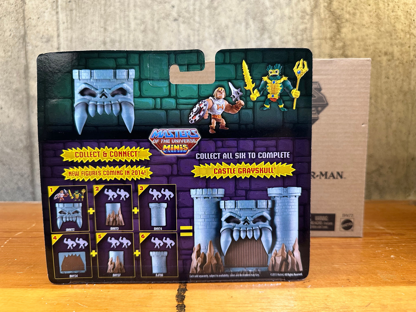 2013 Mattel Masters Of The Universe Minis Battle Armor He-Man & Mer-Man MOTU
