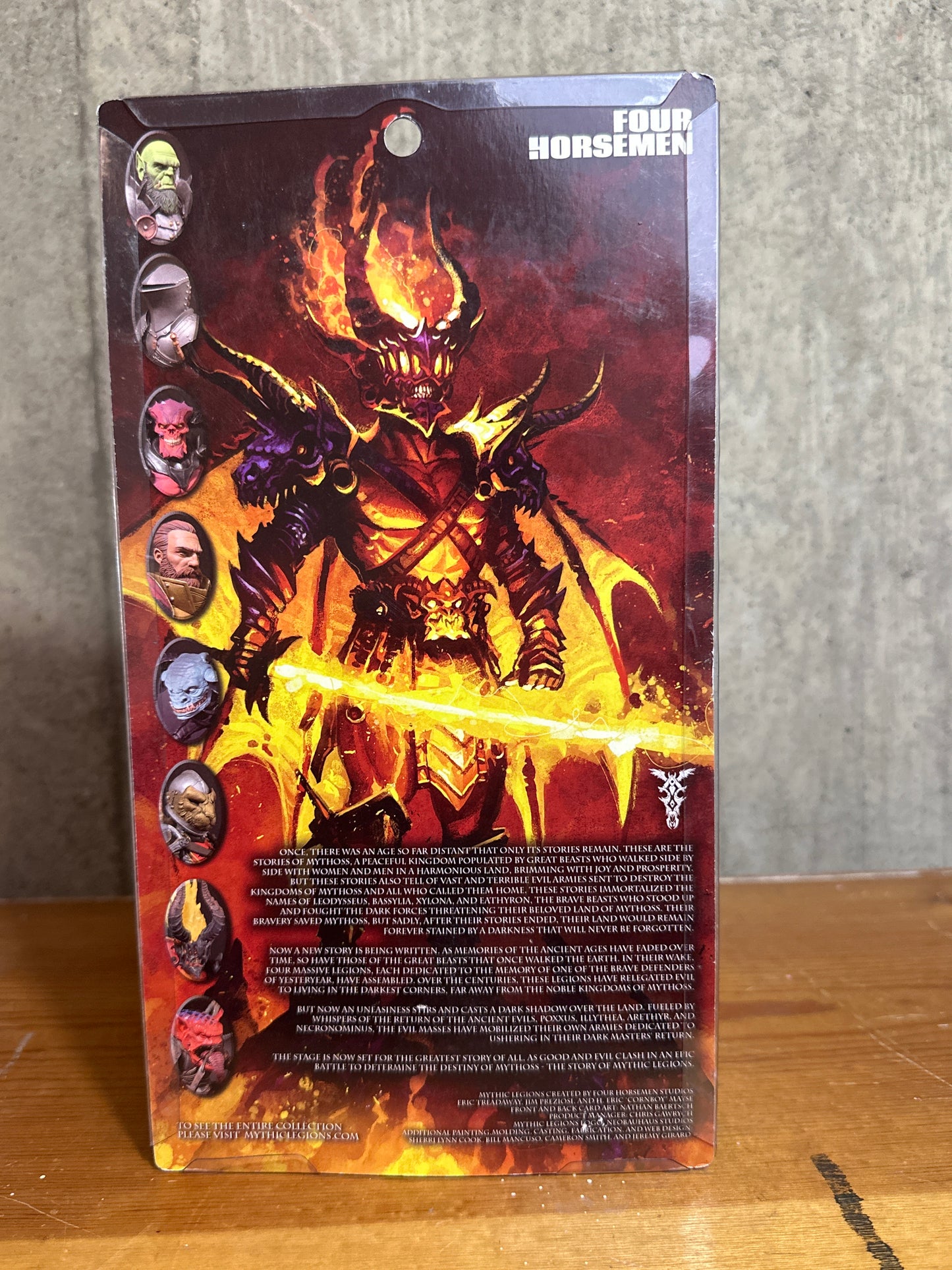 Magnus Mythic Legions Brand New Action Figure
