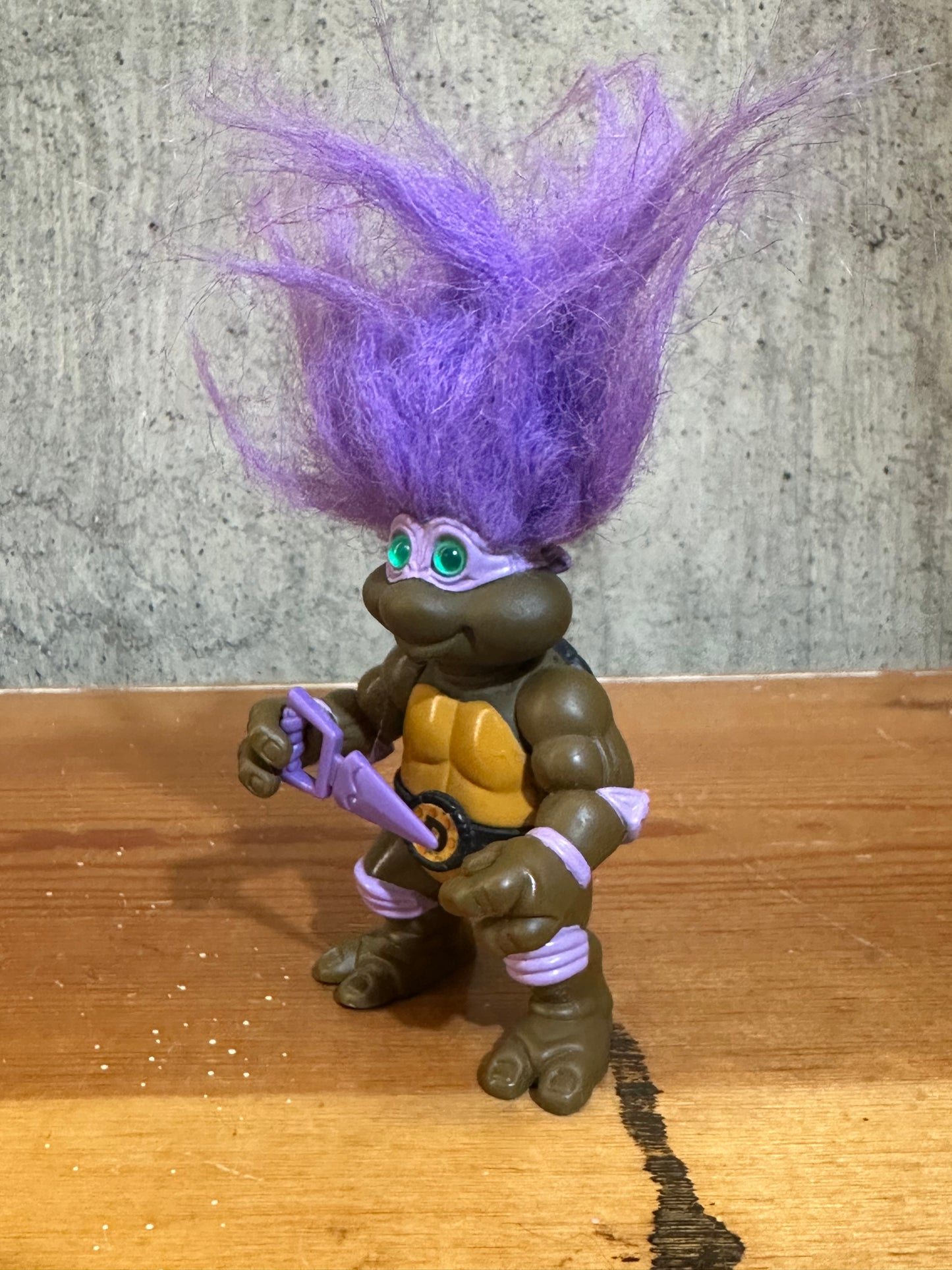 Troll Don TMNT Incomplete 1993 Vintage Action Figure Toy