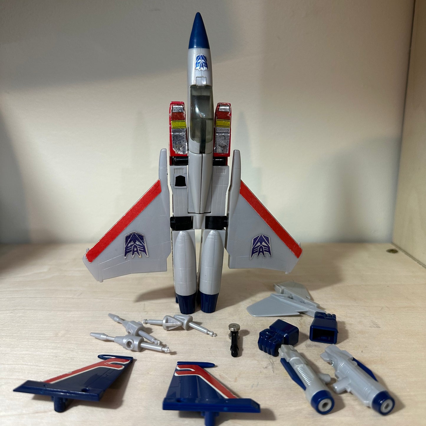 1984 Starscream Vintage Transformers Action Figure Complete