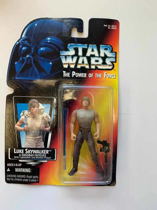 Star Wars POTF Luke Skywalker (in Dagobah fatigues)