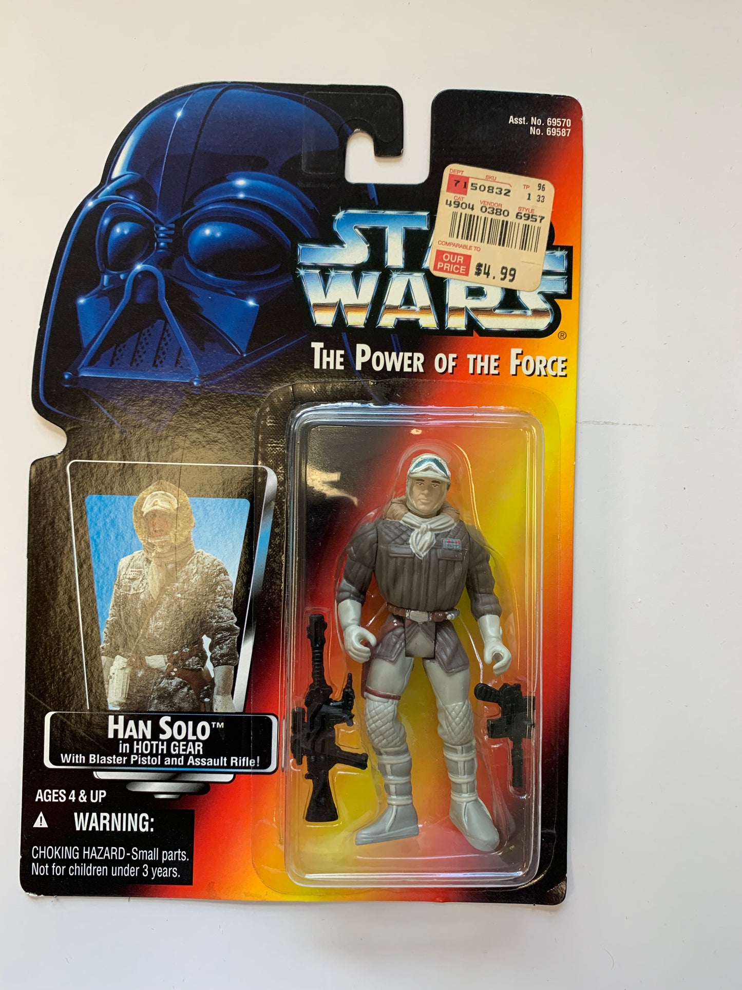 Star Wars POTF Han Solo (in Hoth Gear)