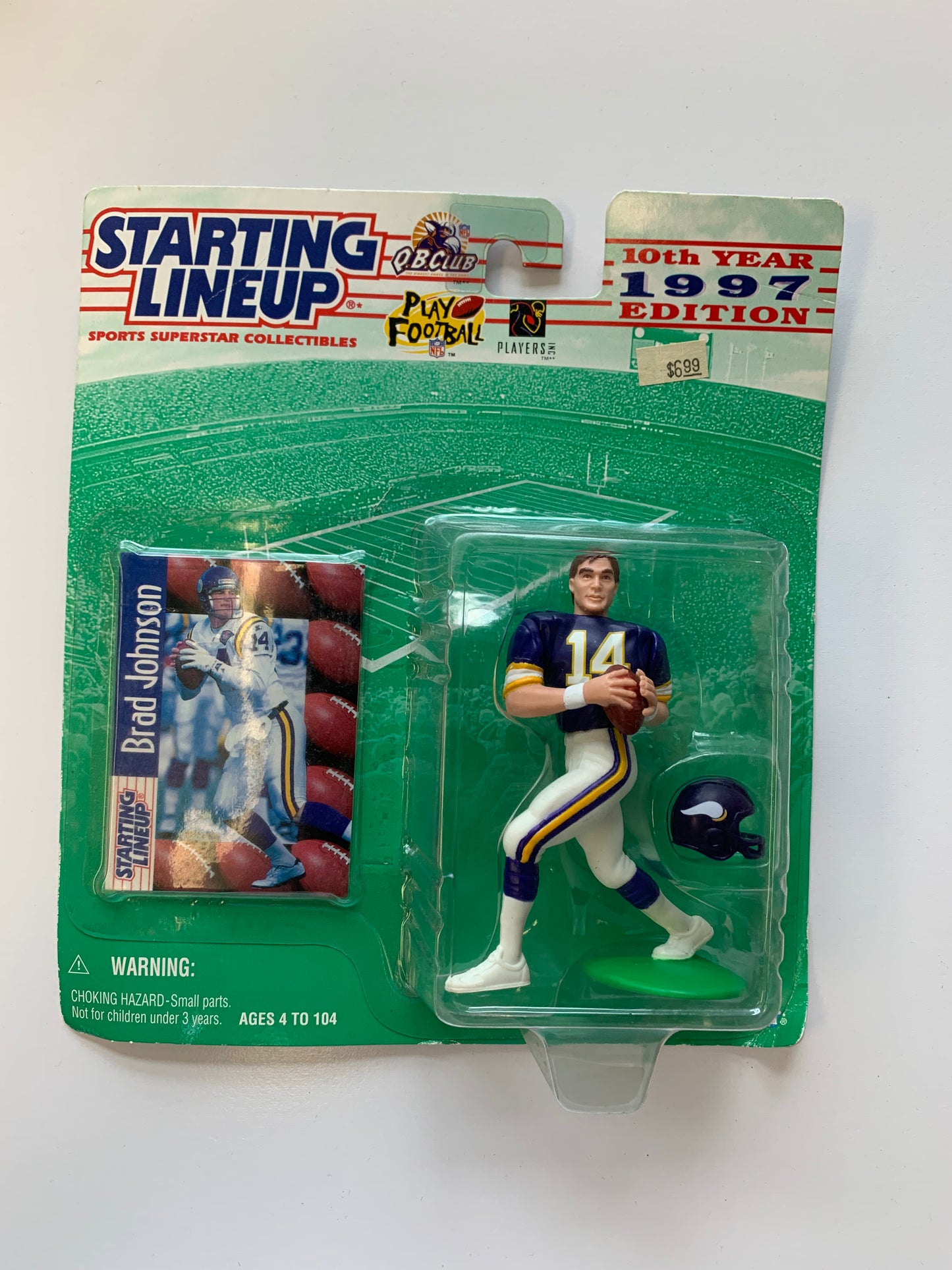 Starting Lineup Brad Johnson