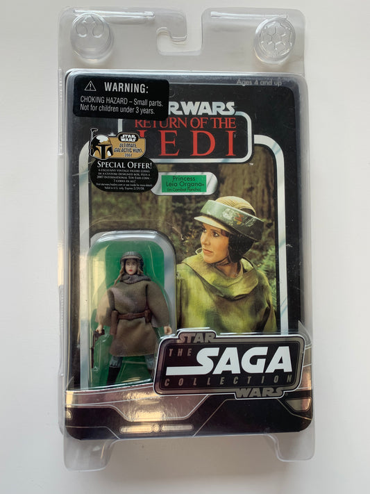 Star Wars Saga Collection Princess Leia (in combat poncho)