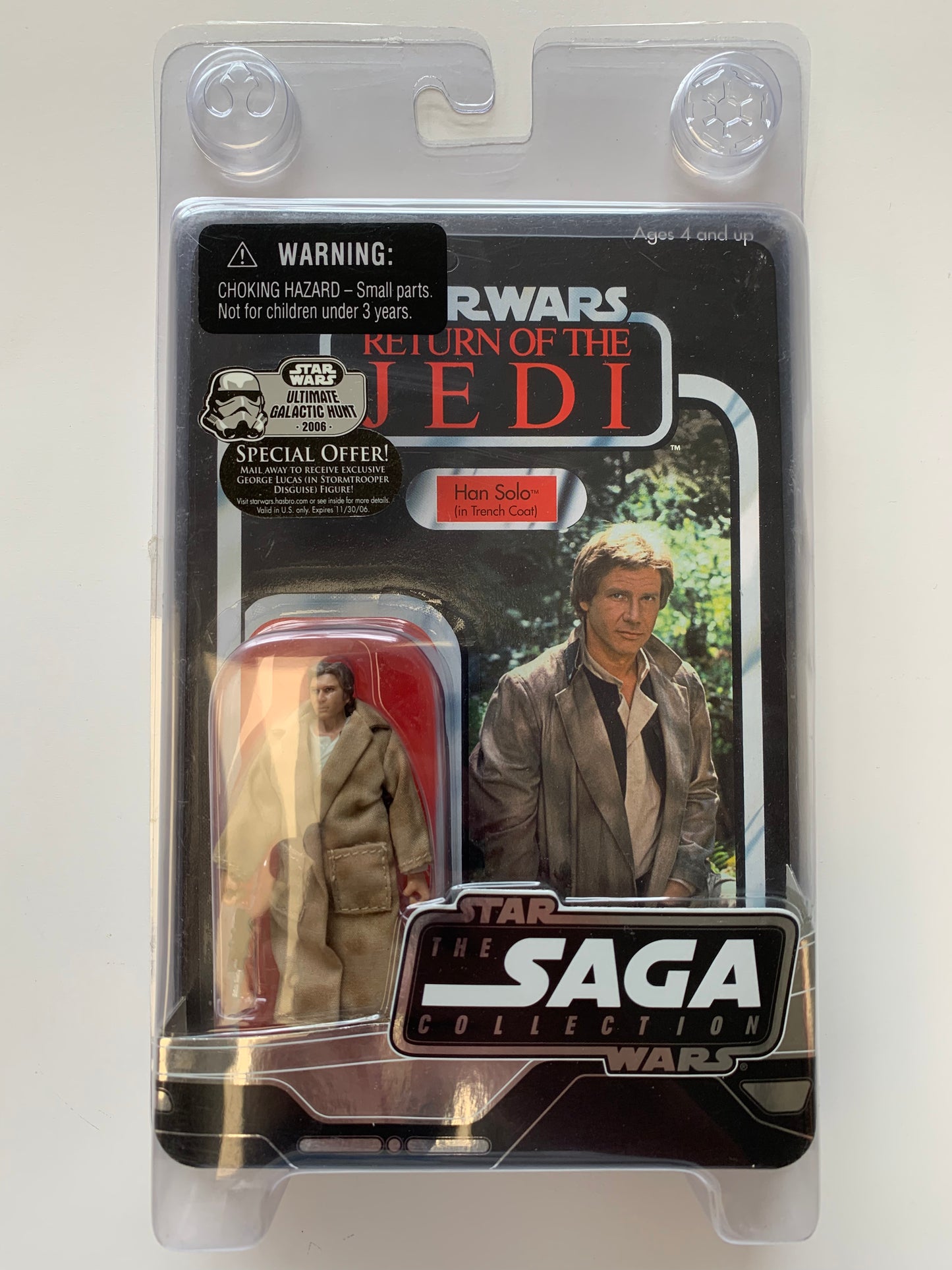 Star Wars Saga Collection Han Solo (in trench coat)