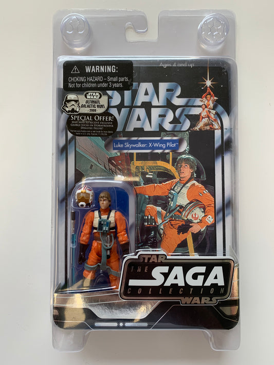 Star Wars Saga Collection Luke Skywalker (X-Wing Pilot)
