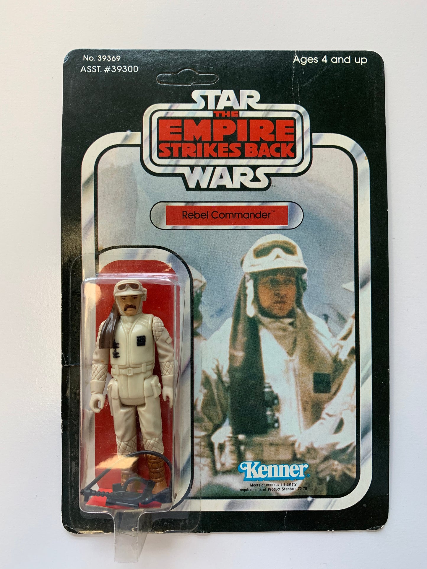 Star Wars The Empire Strikes Back Rebel Commander 1980 ESB 41-Back
