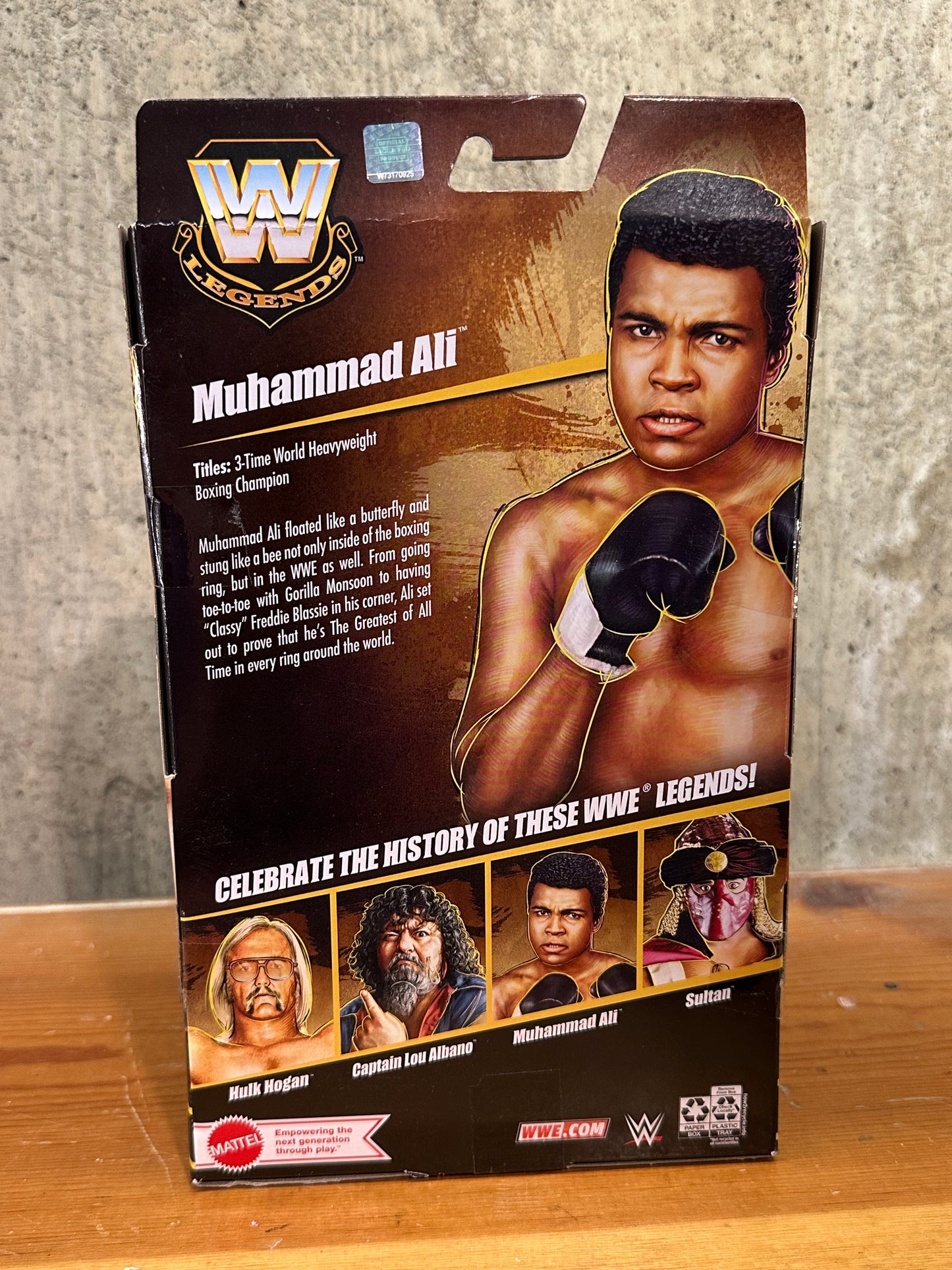 Muhammad Ali Elite Collection Series 22 WWE Boxing Action Figure Toy
