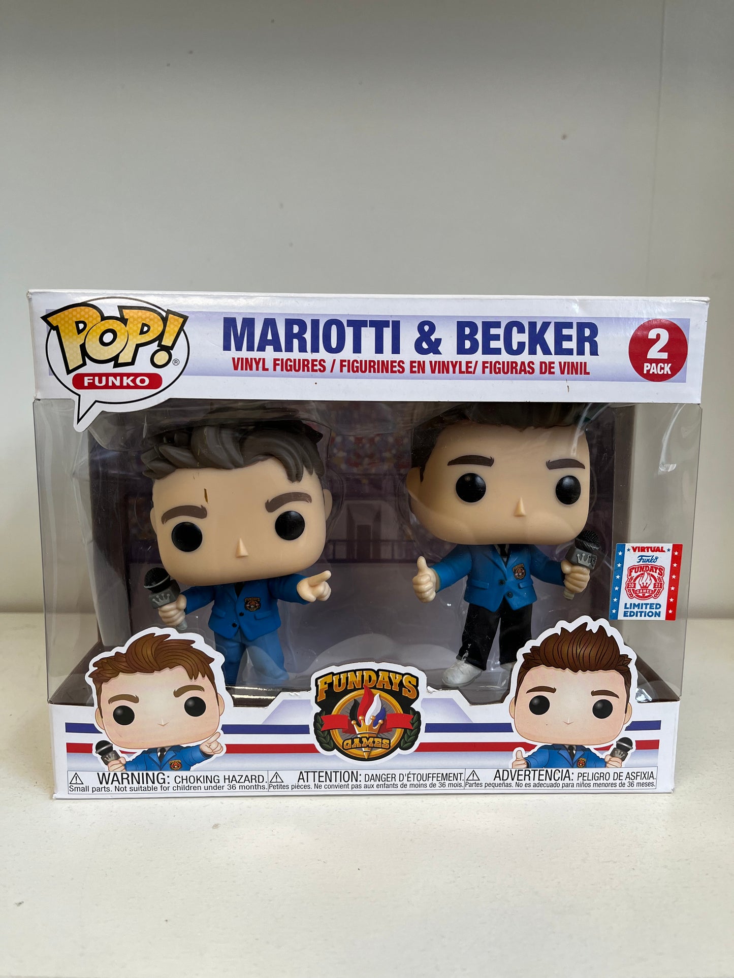 Funko Pop Sunday Funday Mariotti & Becker