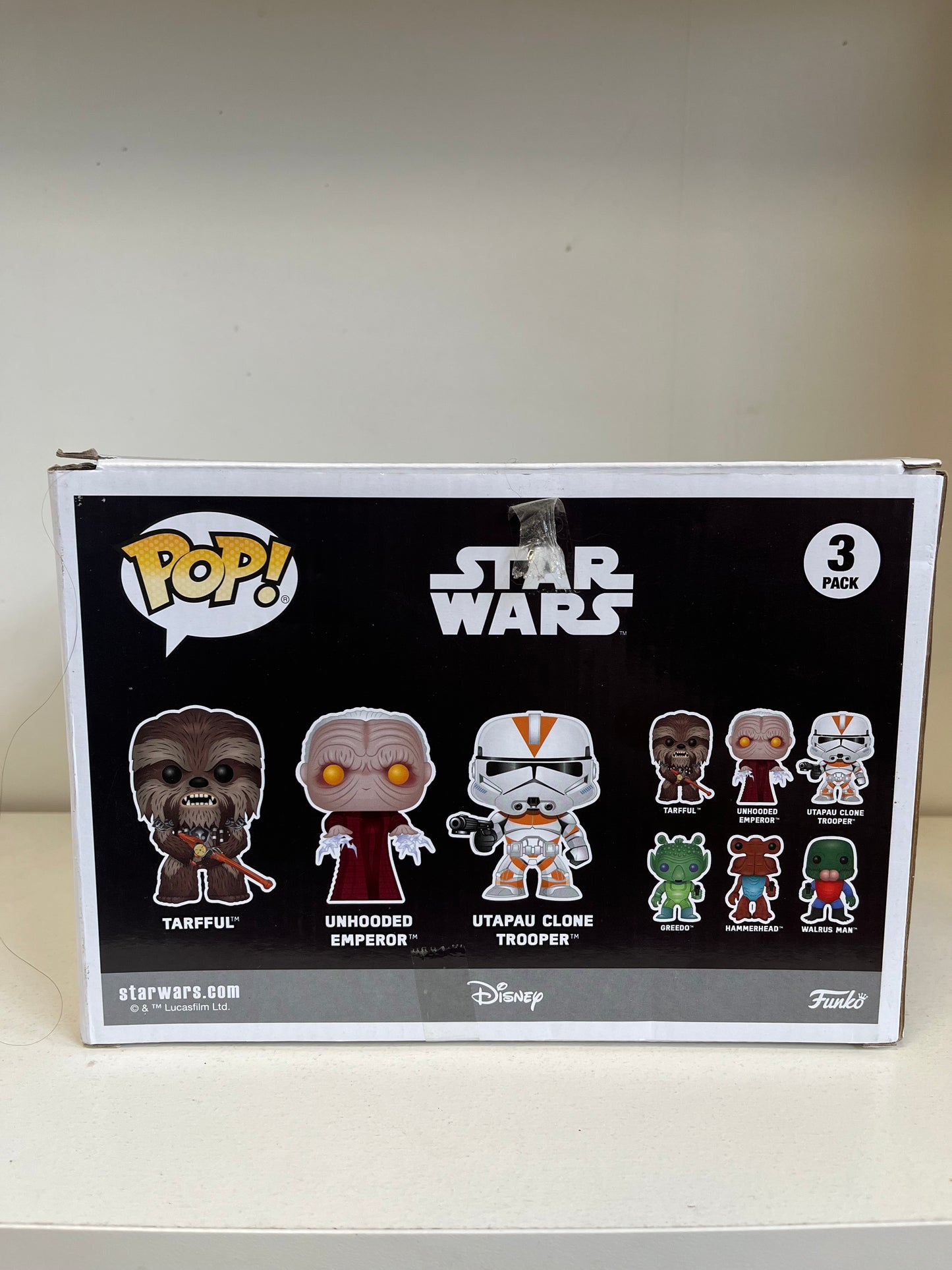 Funko Pop Star Wars 3 Pack